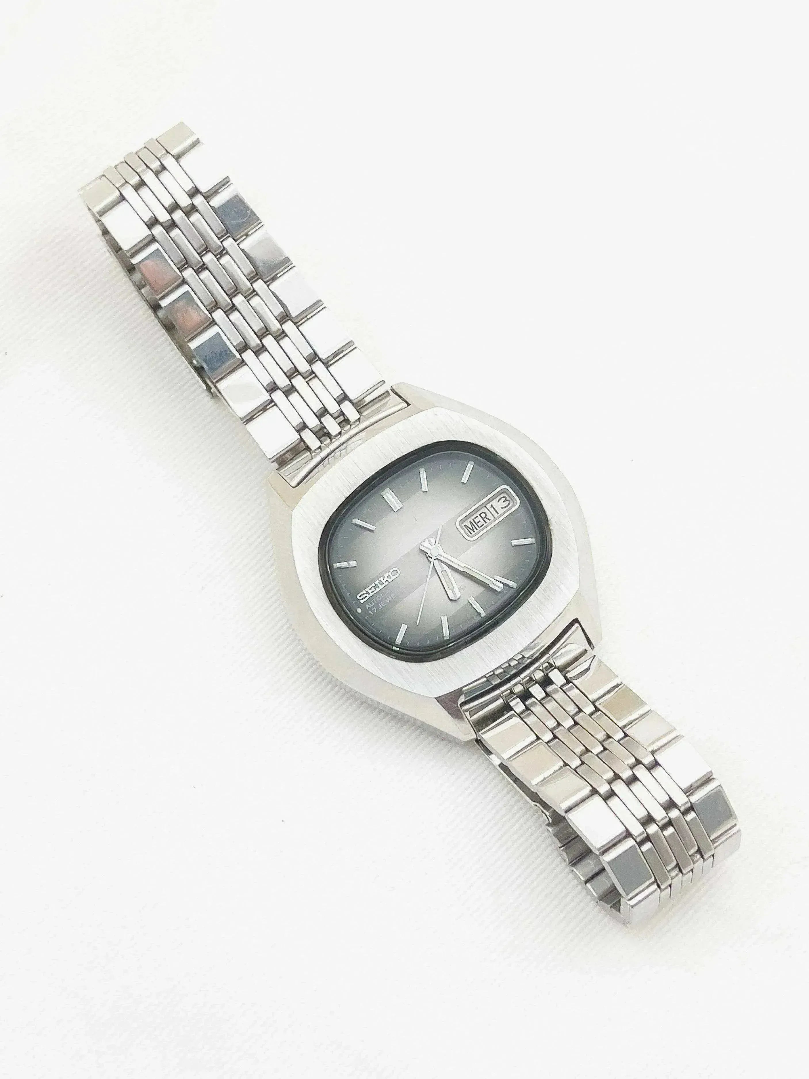 Seiko - Cadran 3 tons Acier - 1978 - Atelier Victor