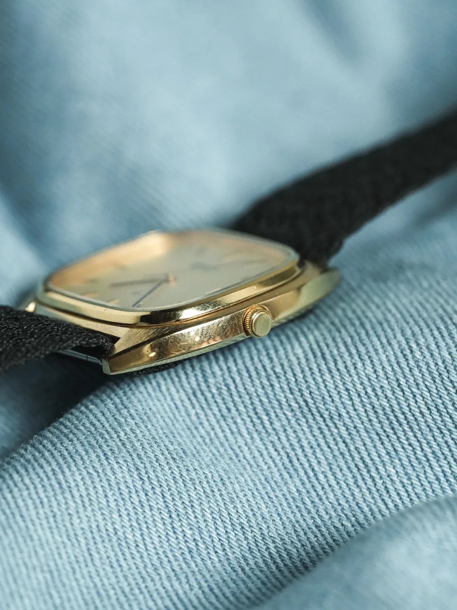 Seiko - Cadran TV Tapisserie Or - 1980 - Atelier Victor