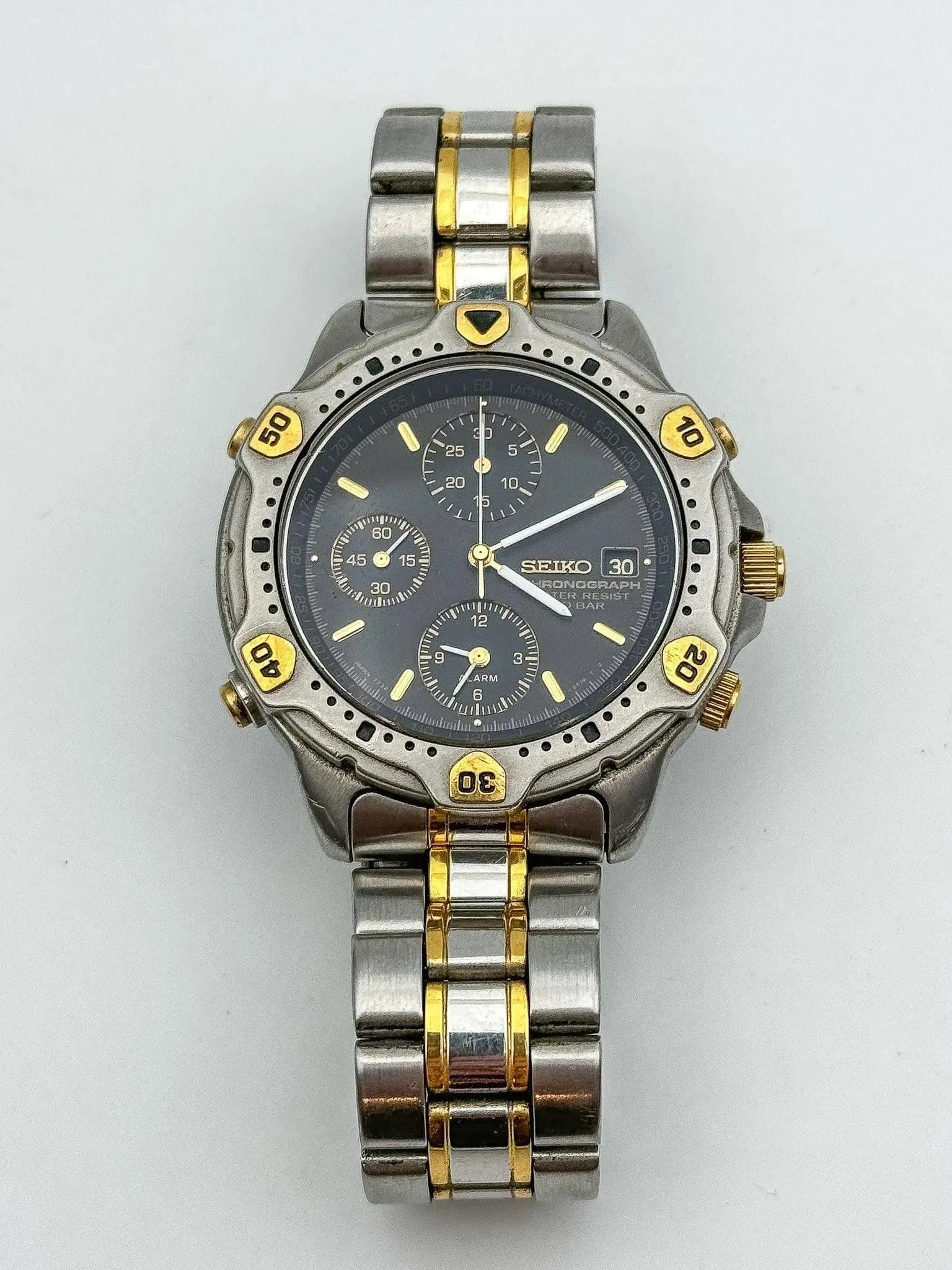 Seiko - Chrono Alarm - 1993 - Atelier Victor Paris - Vintage Watch Shop Dubai