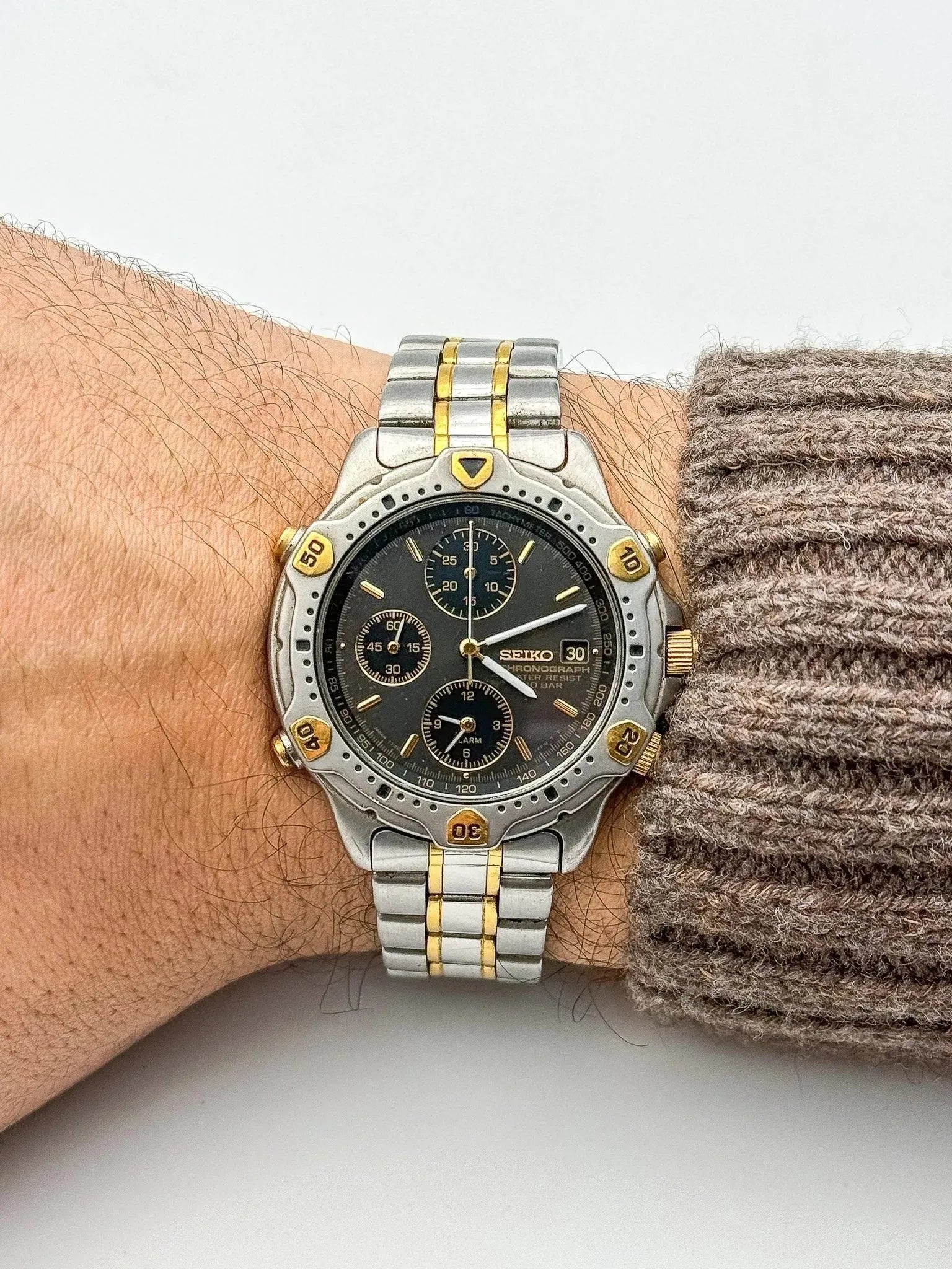 Seiko - Chrono Alarm - 1993 - Atelier Victor Paris - Vintage Watch Shop Dubai