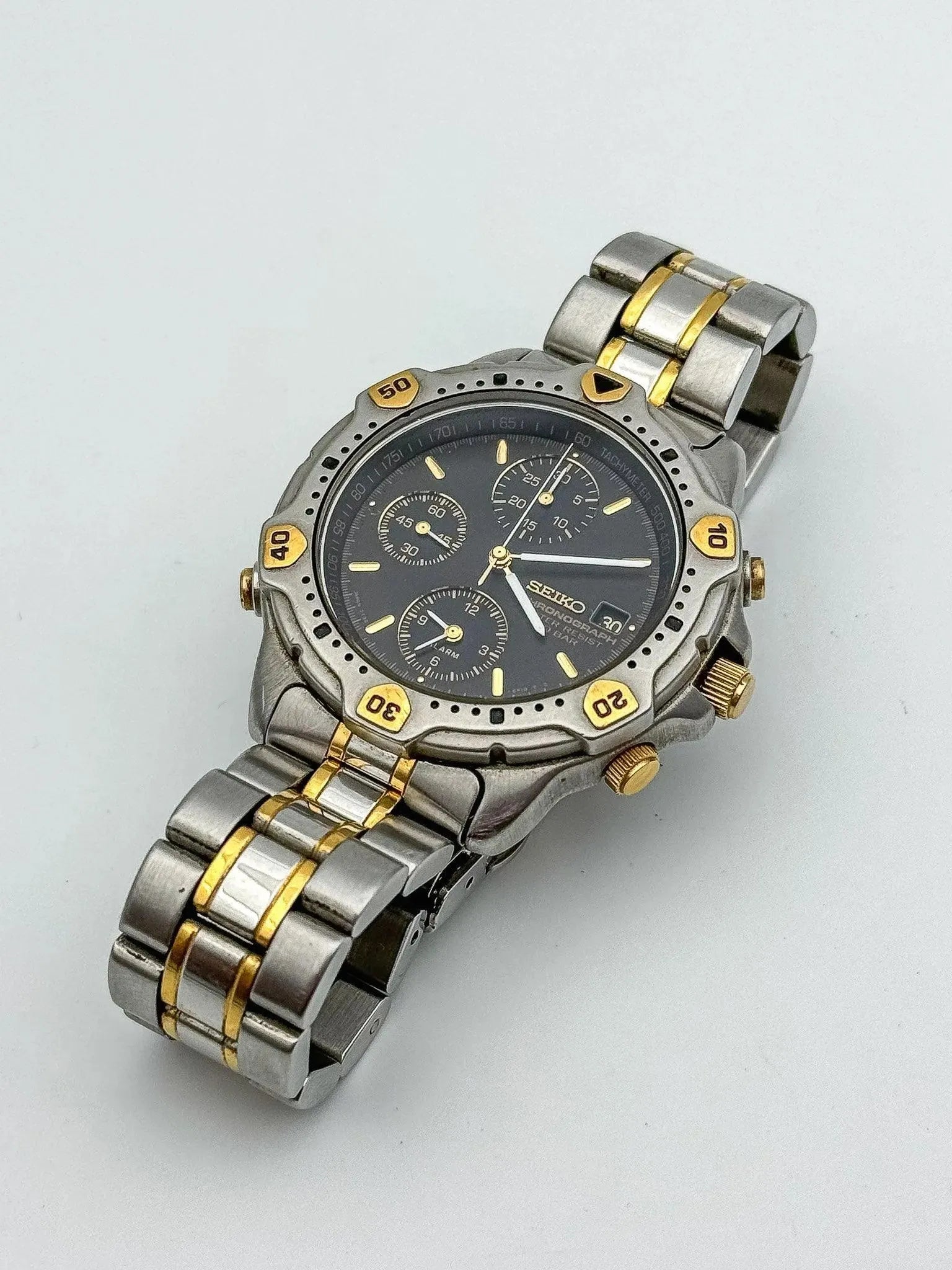 Seiko - Chrono Alarm - 1993 - Atelier Victor Paris - Vintage Watch Shop Dubai