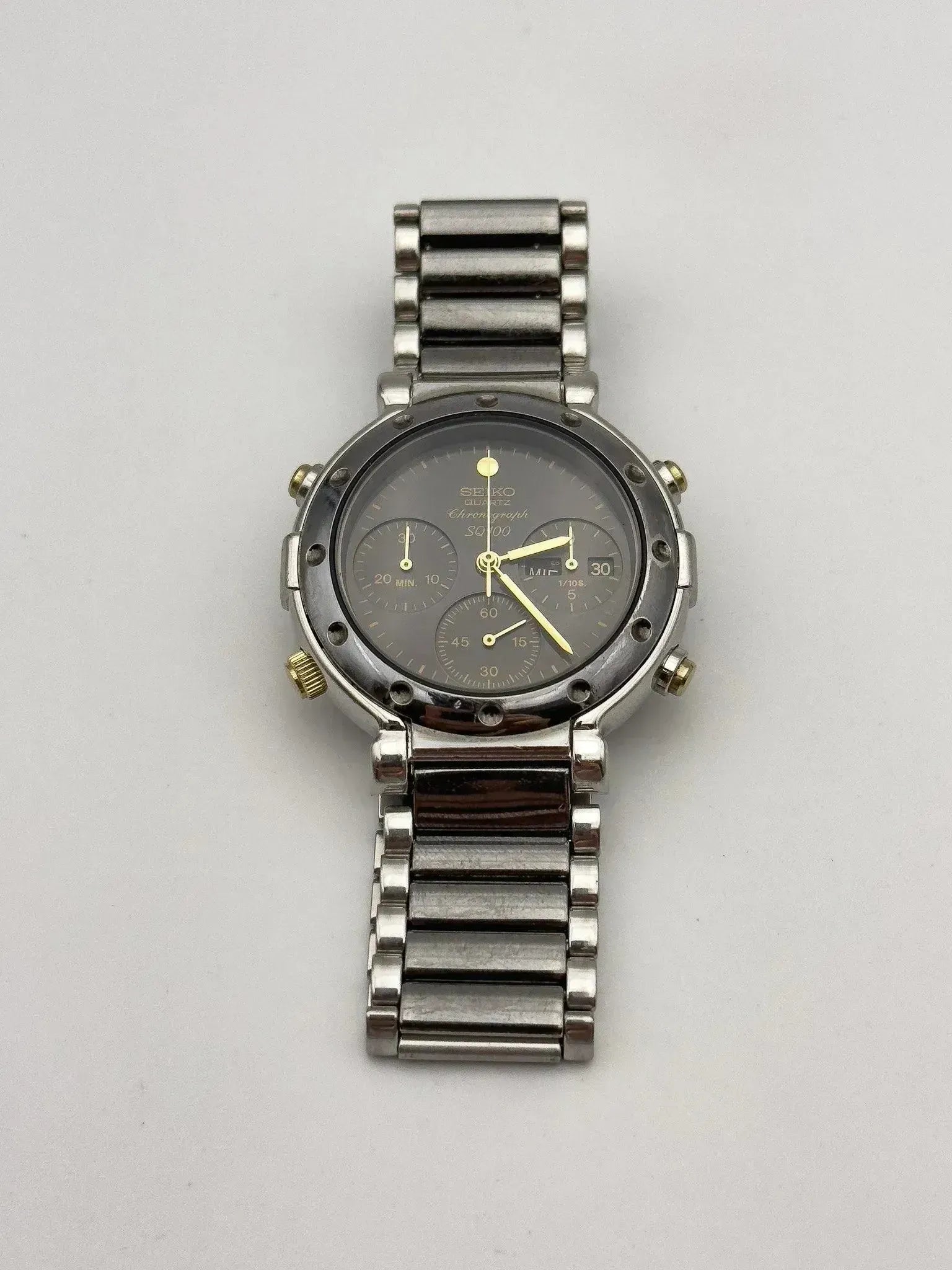 Seiko - Chronographe Grey Anthracite - 1989 - Atelier Victor