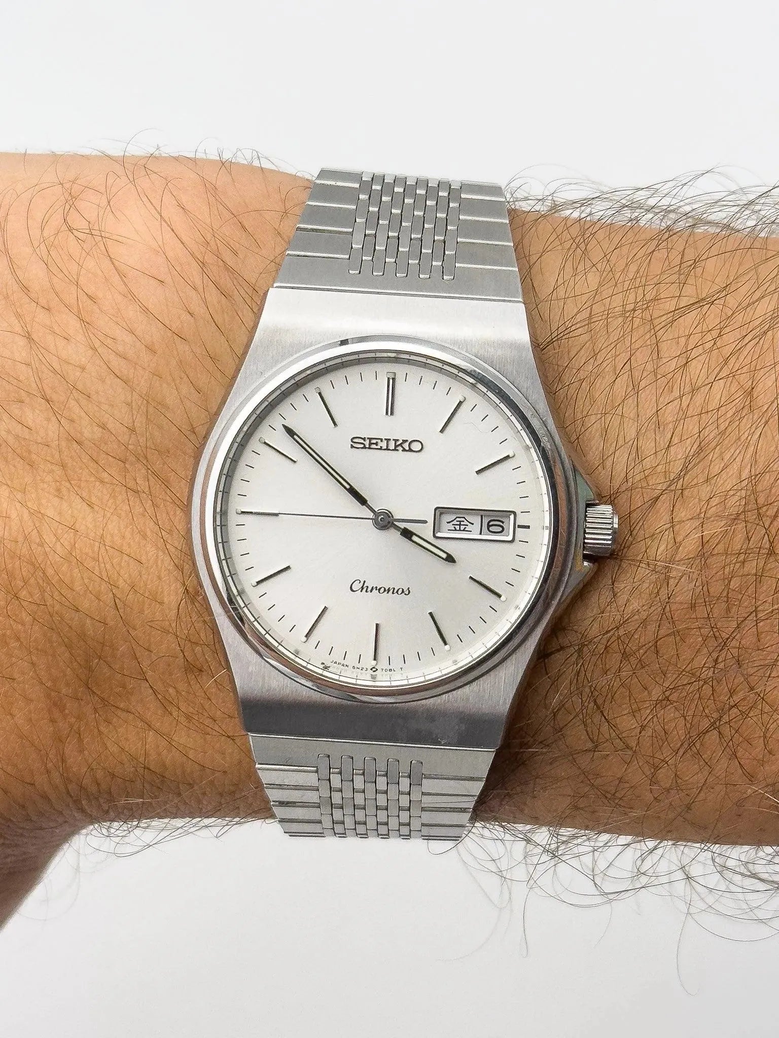 Seiko - Chronos Royal Daydate Kanji - 1980 - Atelier Victor Paris - Vintage Watch Shop Dubai