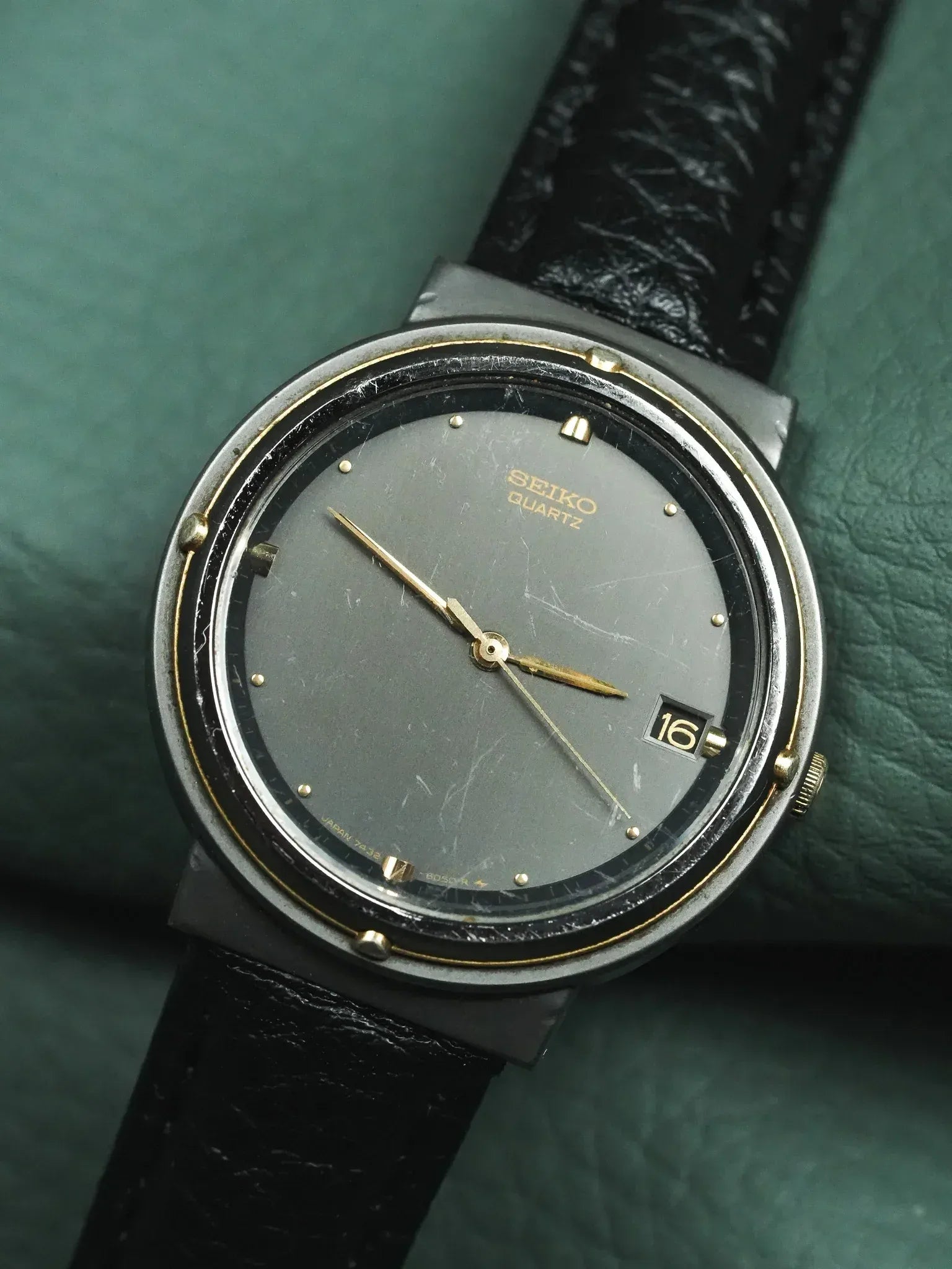 Seiko - Circle Anthracite Or - 1984 - Atelier Victor