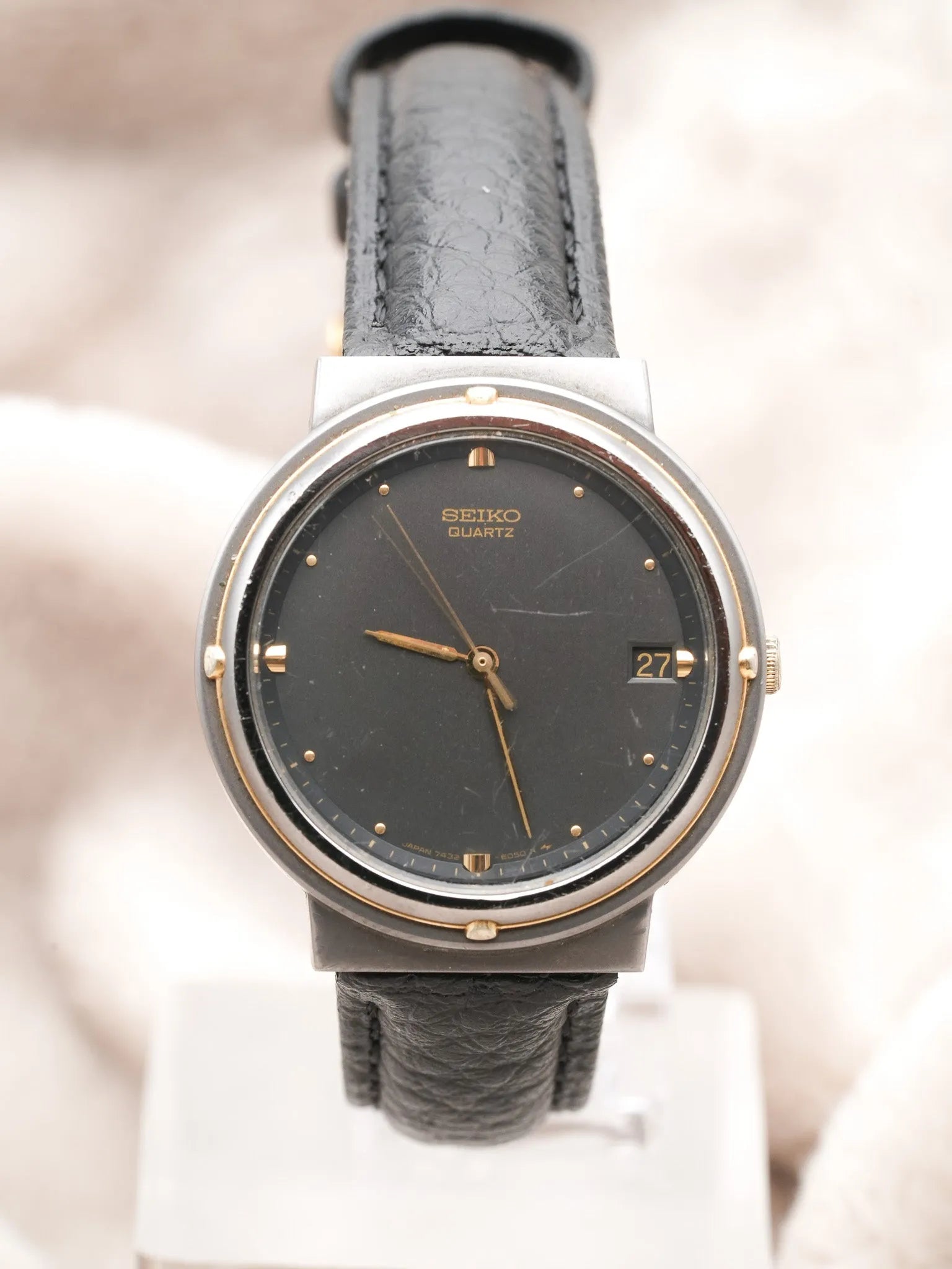Seiko - Circle Anthracite Or - 1984 - Atelier Victor Paris - Vintage Watch Shop Dubai