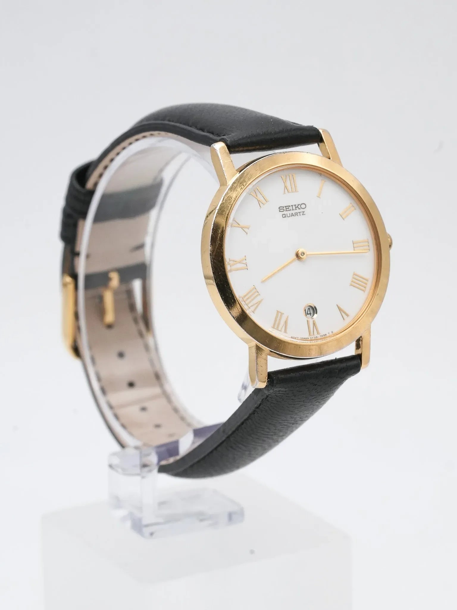 Seiko - Circle Or Blanc Date 6H - 1990 - Atelier Victor