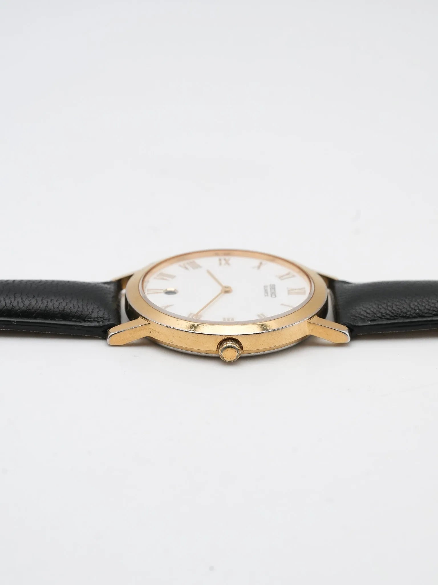 Seiko - Circle Or Blanc Date 6H - 1990 - Atelier Victor - Vintage  Shop