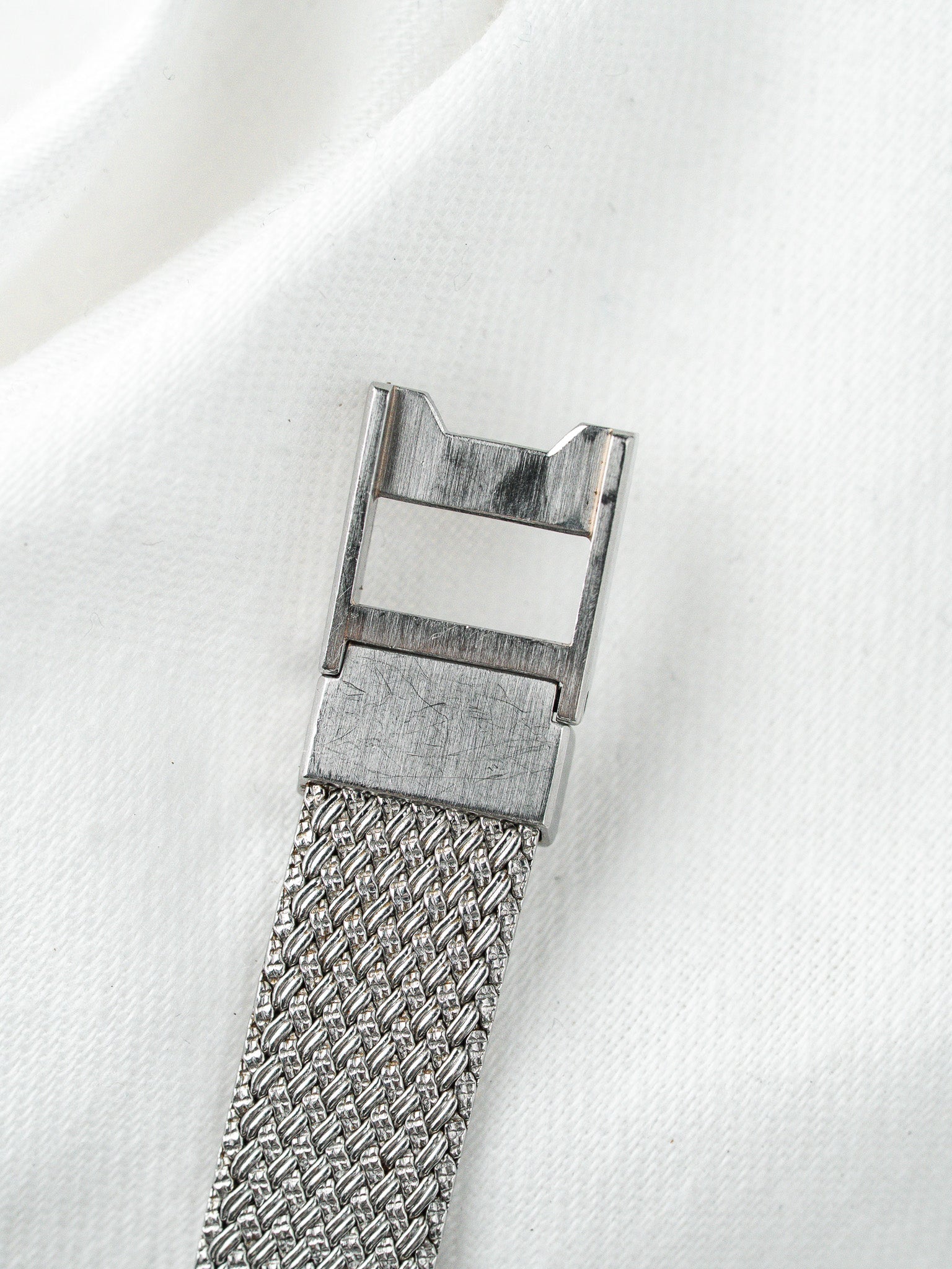 Seiko Credor 1271-5030 Uhr Stahl — Mini-Kissen Geflochtenes Mesh (1979) 