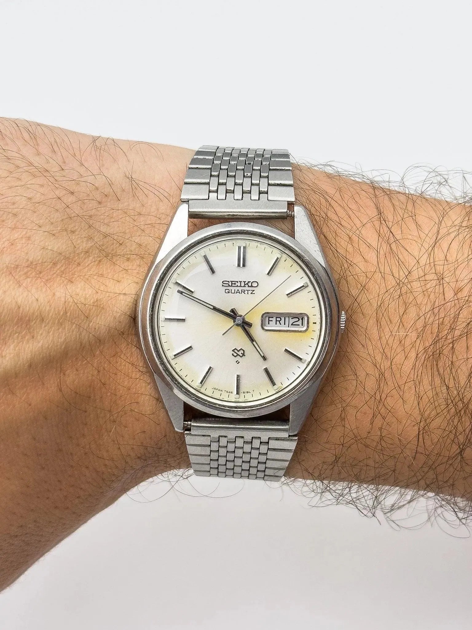 Seiko - Daydate Cadran Patine - 1978 - Atelier Victor Paris - Vintage Watch Shop Dubai