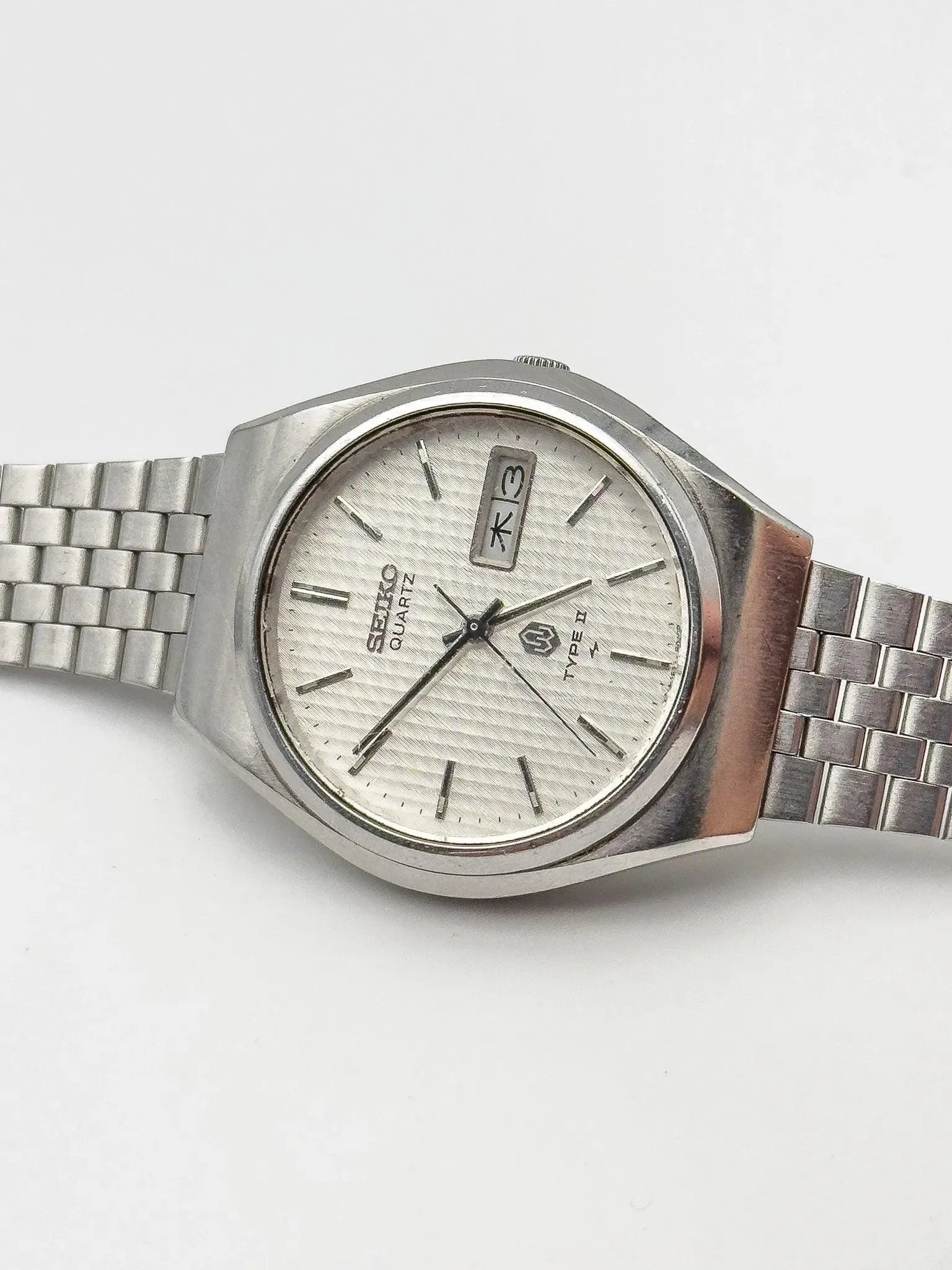 Seiko - Daydate Kanji Acier Cadran Tapisserie - 1976 - Atelier Victor - Vintage  Shop