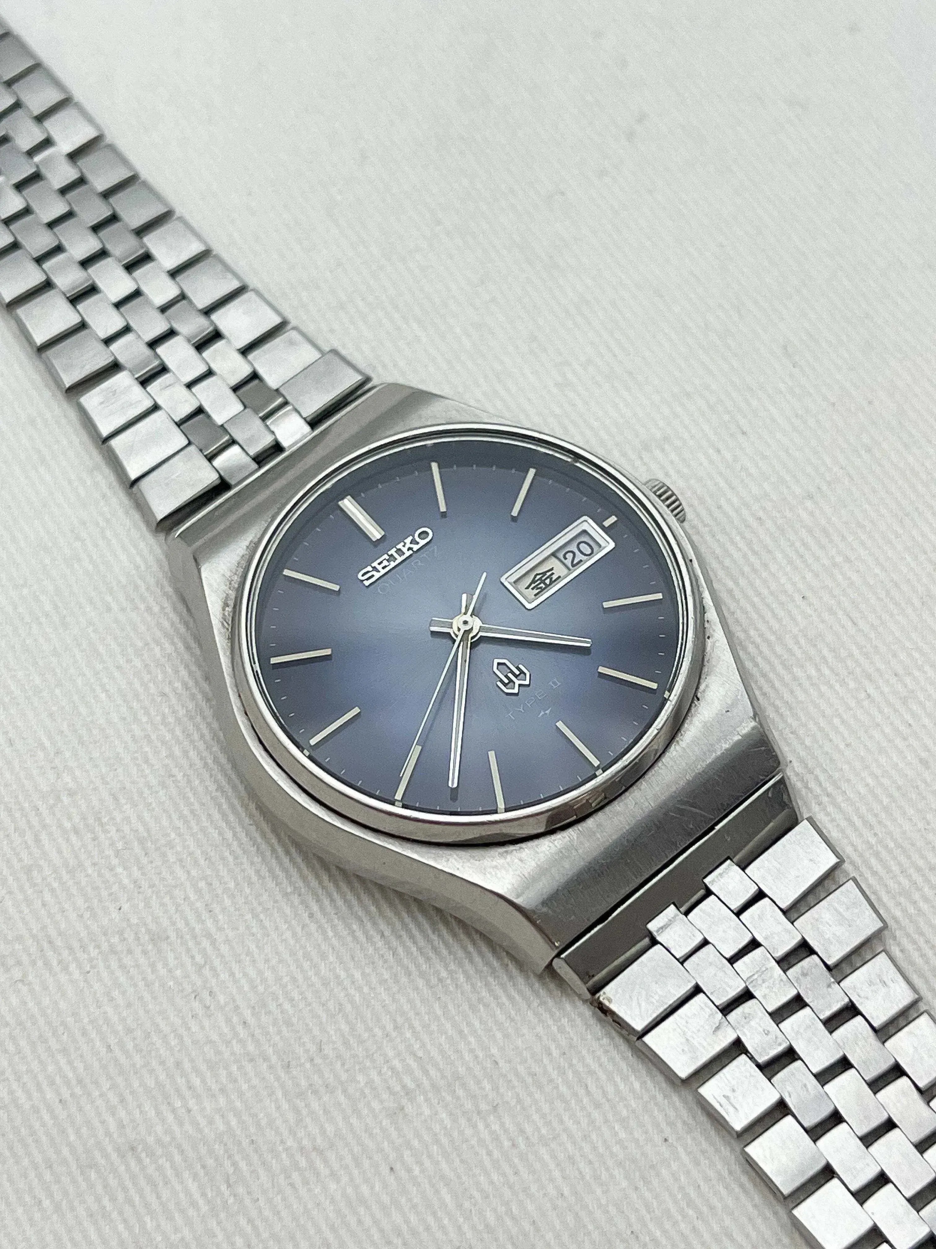 Seiko - Daydate Kanji Type II Bleu & Noir - 1977 - Atelier Victor