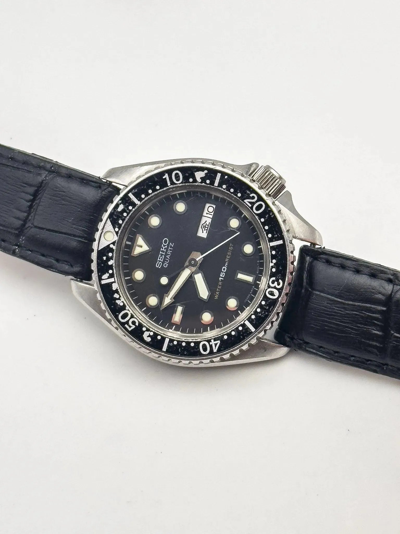 Seiko - Diver Black Dial - 1983 - Atelier Victor Paris - Vintage Watch Shop Dubai