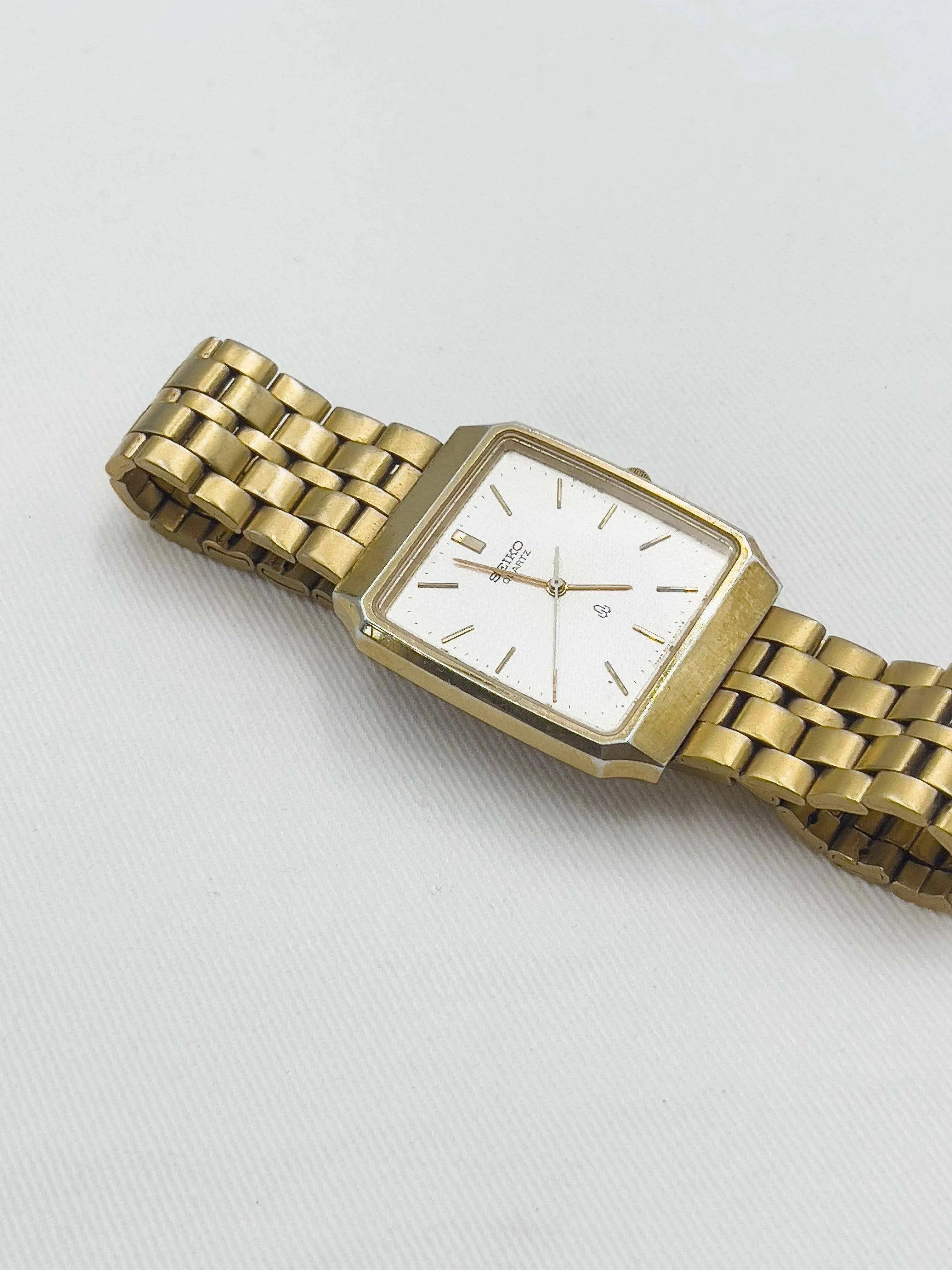 Seiko - Dolce Square Gold - 1981 - Atelier Victor Paris - Vintage Watch Shop Dubai
