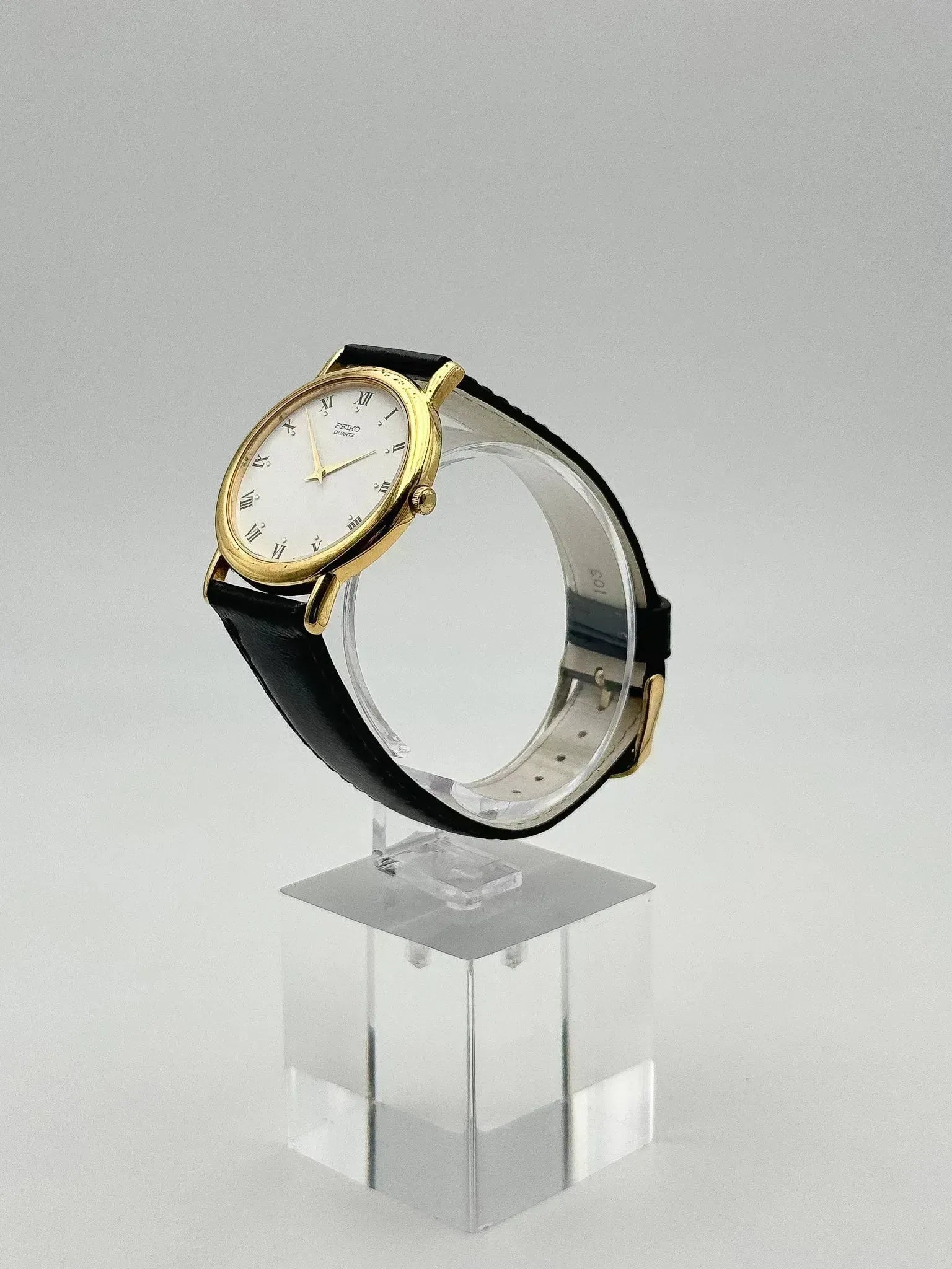 Seiko - Dress Watch Date Romain Plaqué or - 2000 - Atelier Victor