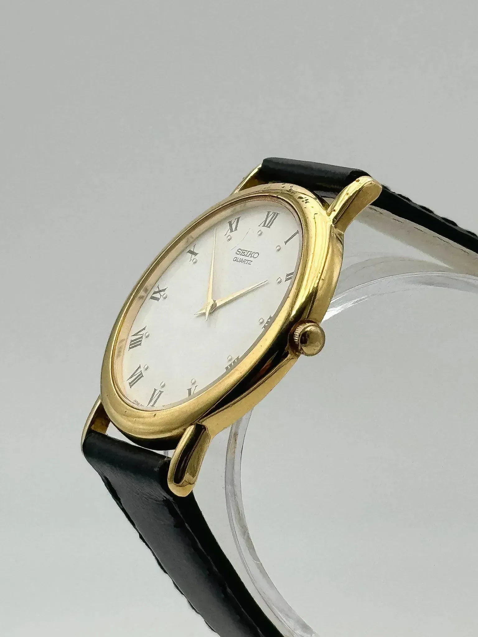 Seiko - Dress Watch Date Romain Plaqué or - 2000 - Atelier Victor