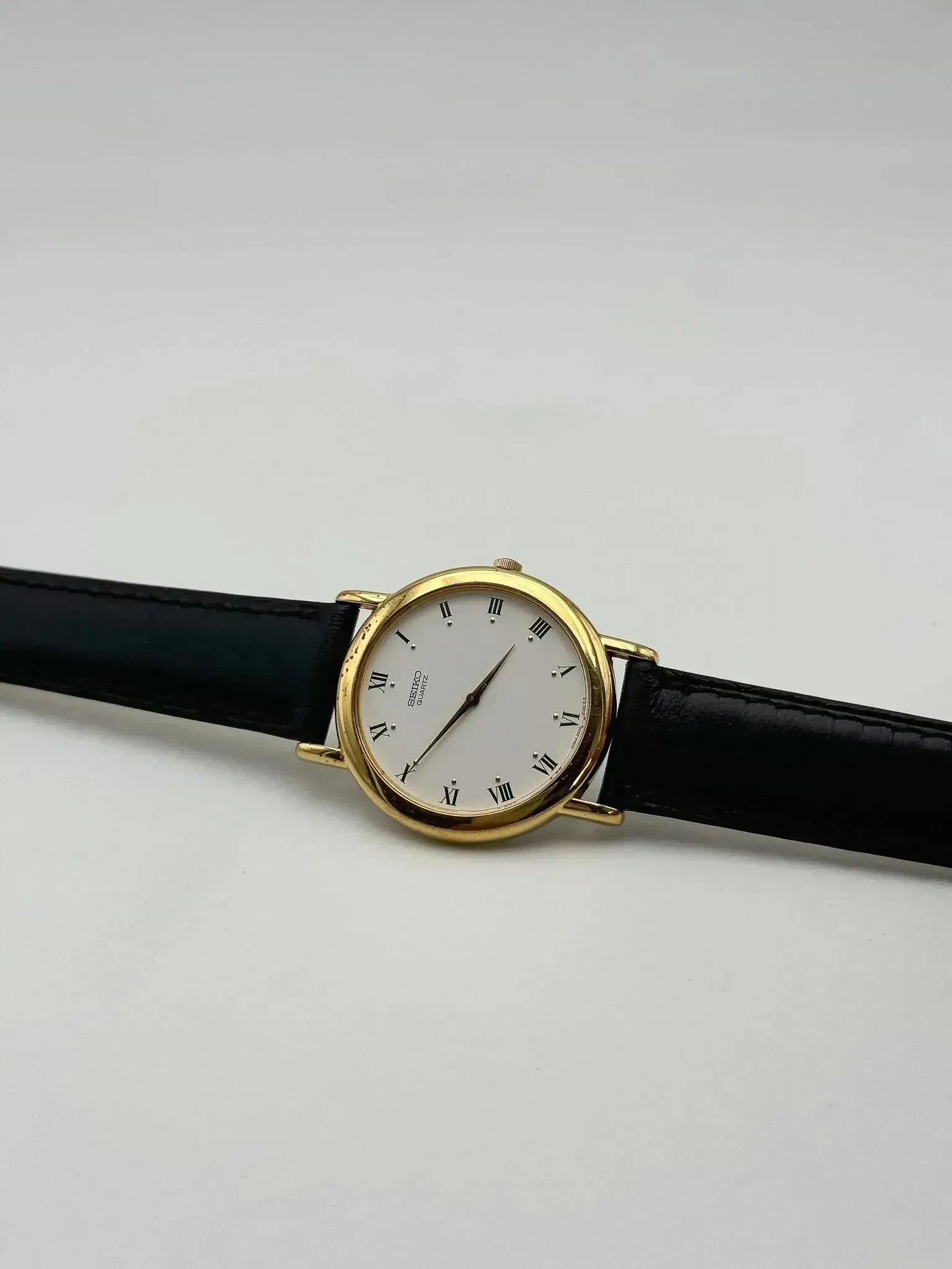 Seiko - Dress Watch Date Romain Plaqué or - 2000 - Atelier Victor