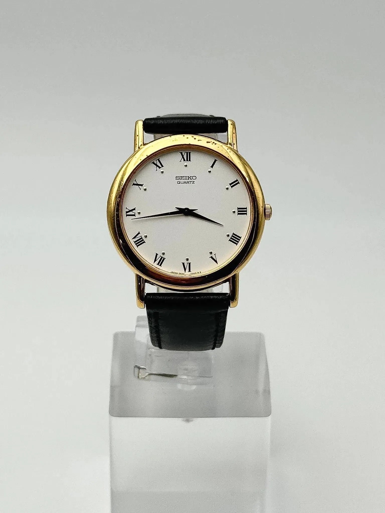 Seiko - Dress Watch Date Romain Plaqué or - 2000 - Atelier Victor - Vintage  Shop