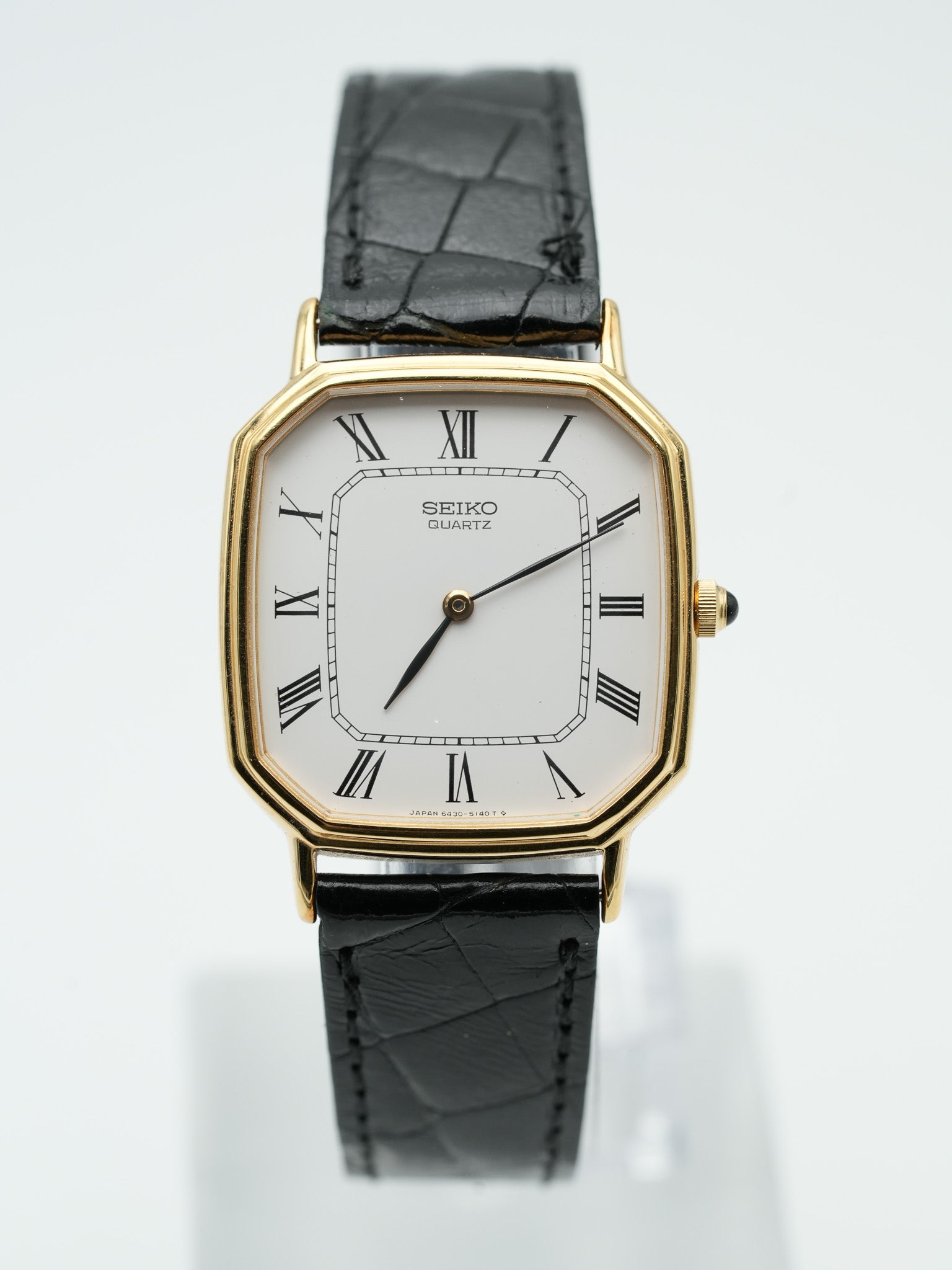 Seiko - Dress Watch Octogonale Romain Cadran blanc - FULL SET - 1981 - Atelier Victor Paris - Vintage Watch Shop Dubai