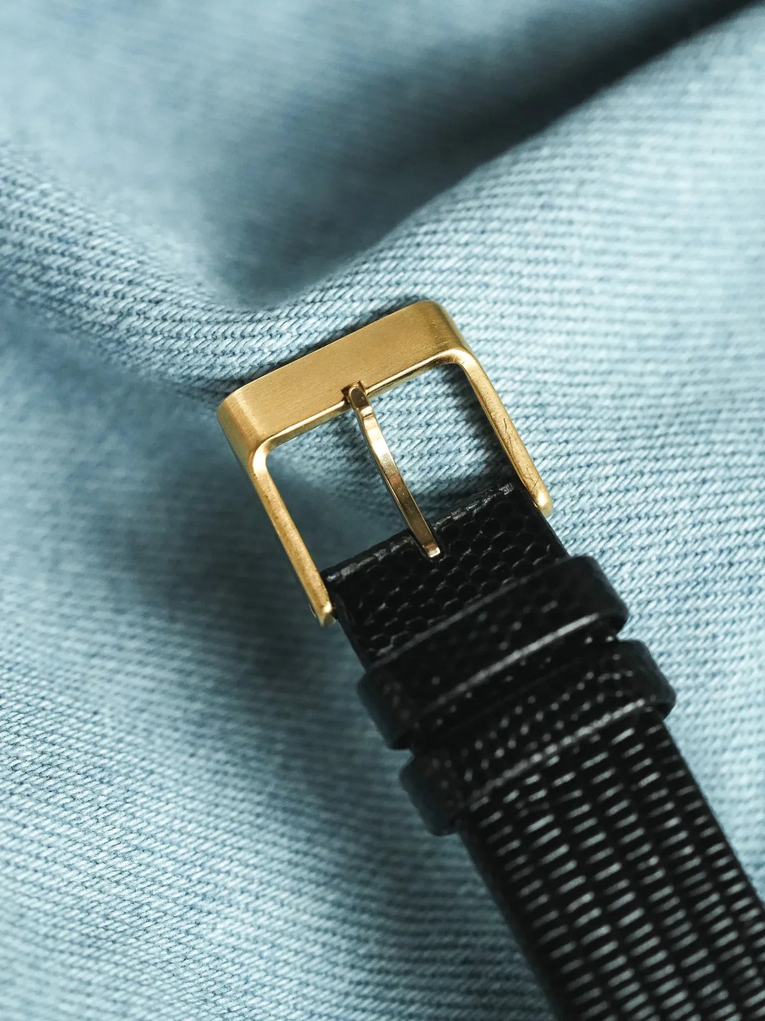 Seiko - Echantillon Tank XL Plaqué or Brossé - 1988 - Atelier Victor