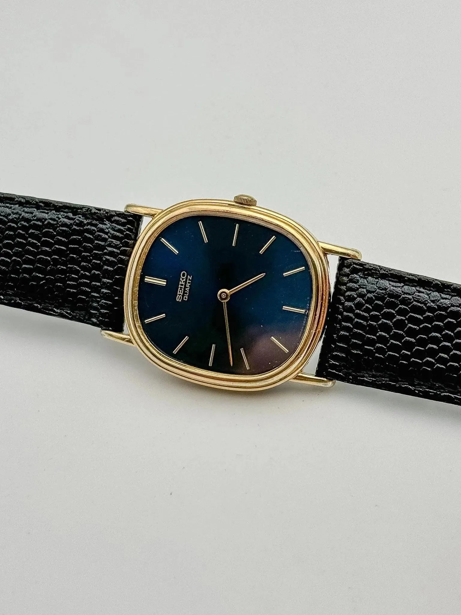 Seiko - Ellipse Blue - 1982 - Atelier Victor Paris - Vintage Watch Shop Dubai
