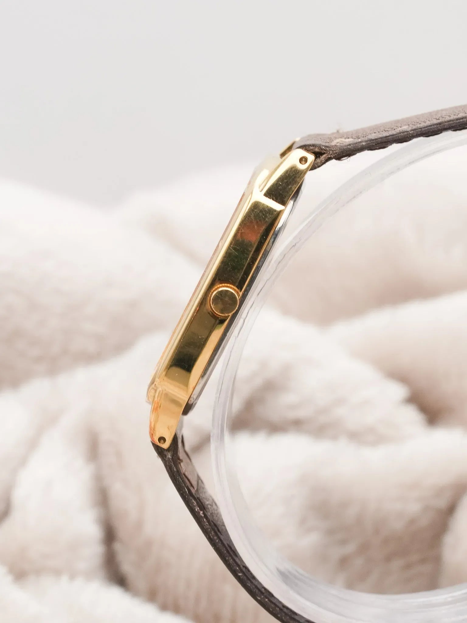 Seiko - Ellipse Plaqué or blanc date - NOS - 1987 - Atelier Victor