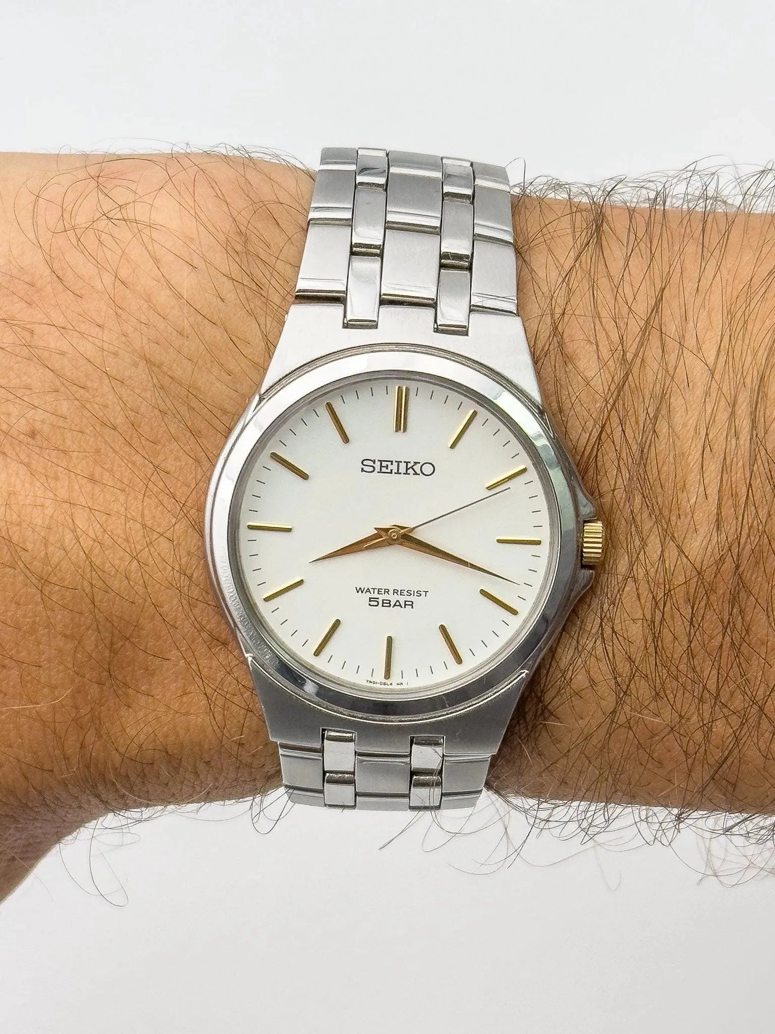 Seiko - Full Steal Gold Index - 2008 - Atelier Victor Paris - Vintage Watch Shop Dubai