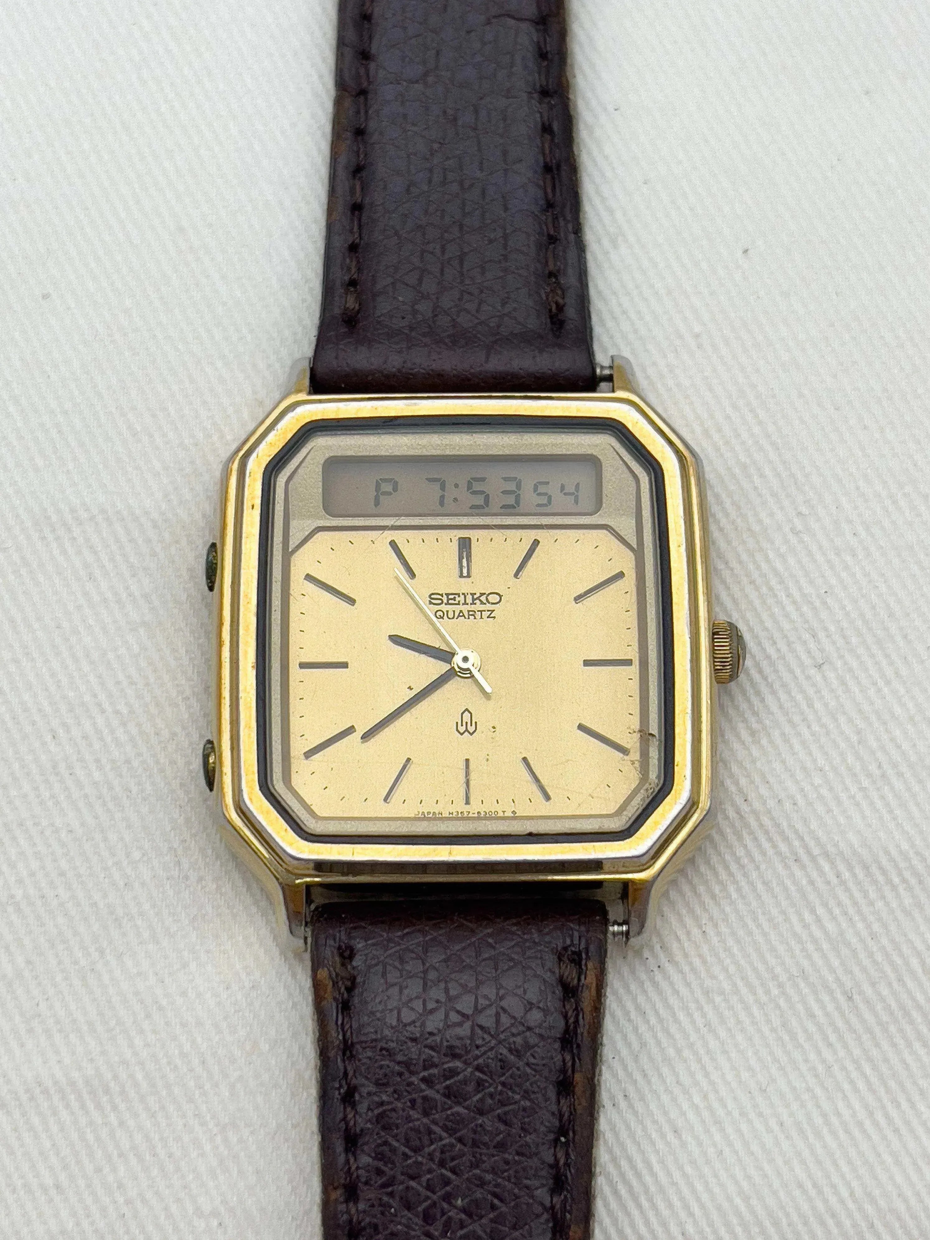 Seiko - GMT Tank Or - 1981 - Atelier Victor - Vintage  Shop