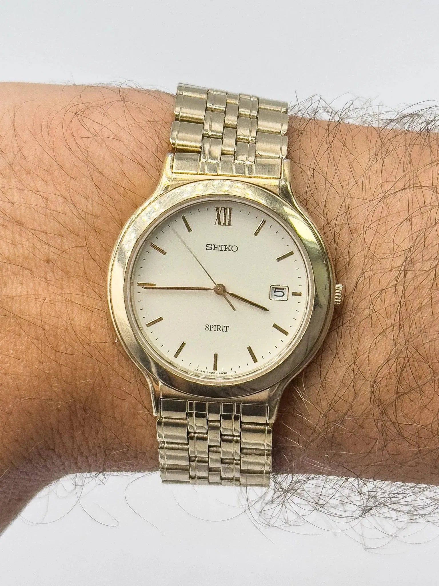 Seiko - Gold Dress Watch - 1995 - Atelier Victor Paris - Vintage Watch Shop Dubai