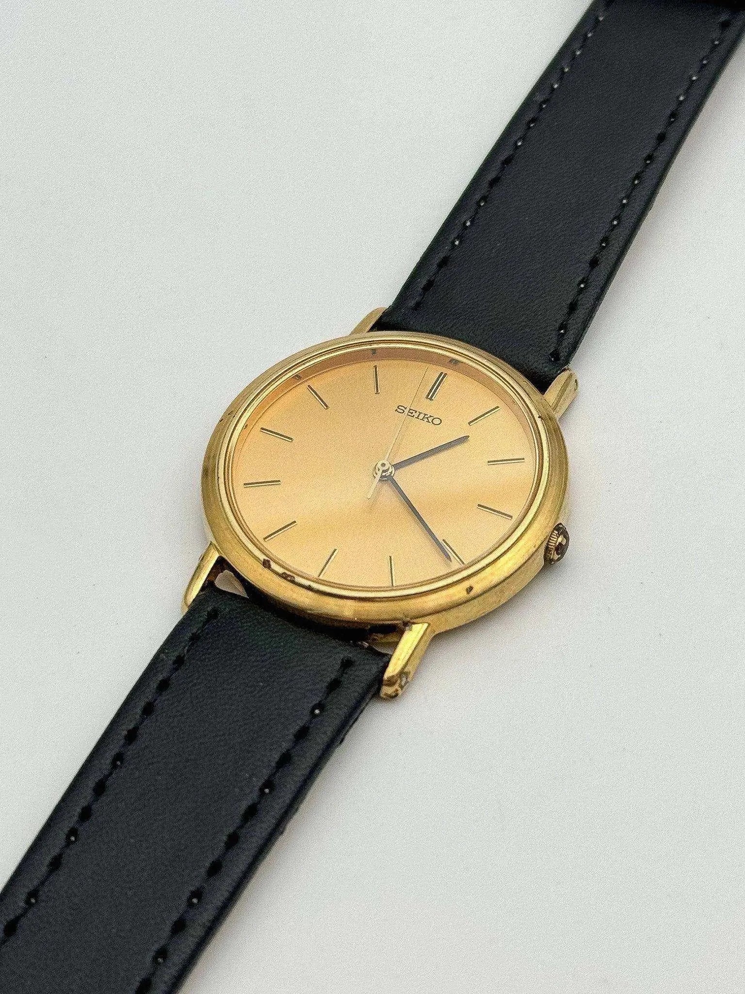 Seiko - Gold Dress Watch - 2001 - Atelier Victor - Vintage  Shop
