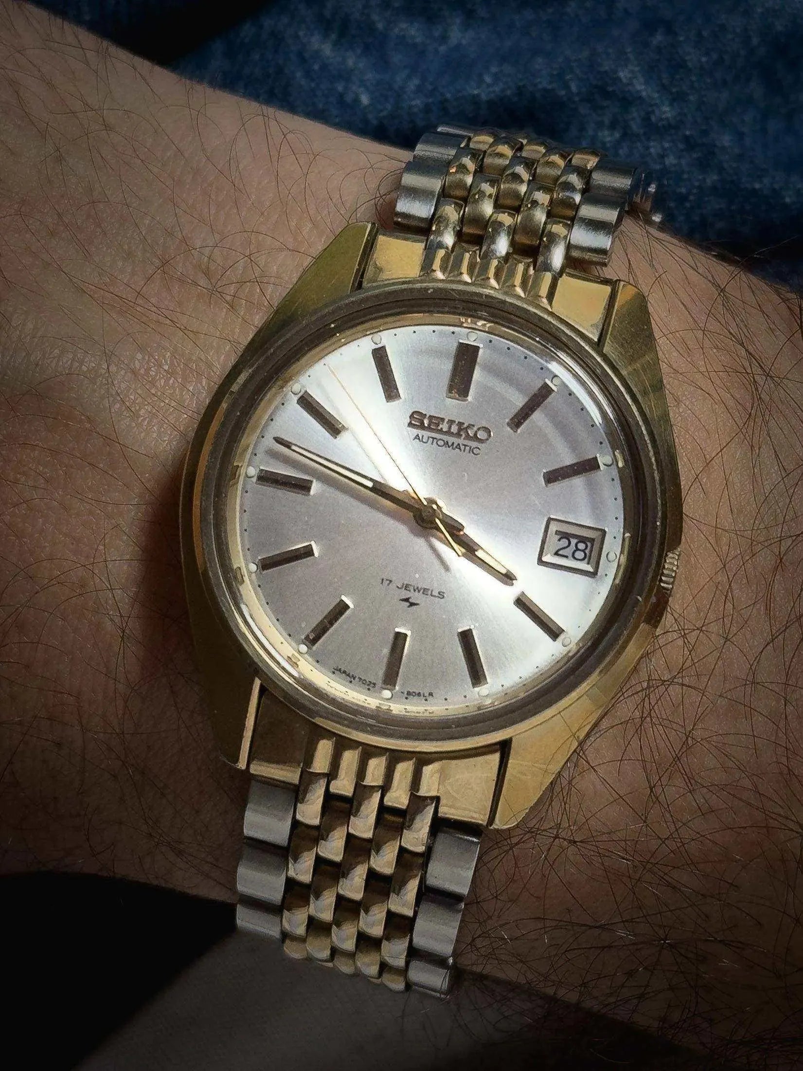 Seiko - Gold Grain de riz - 1986 - Atelier Victor Paris - Vintage Watch Shop Dubai