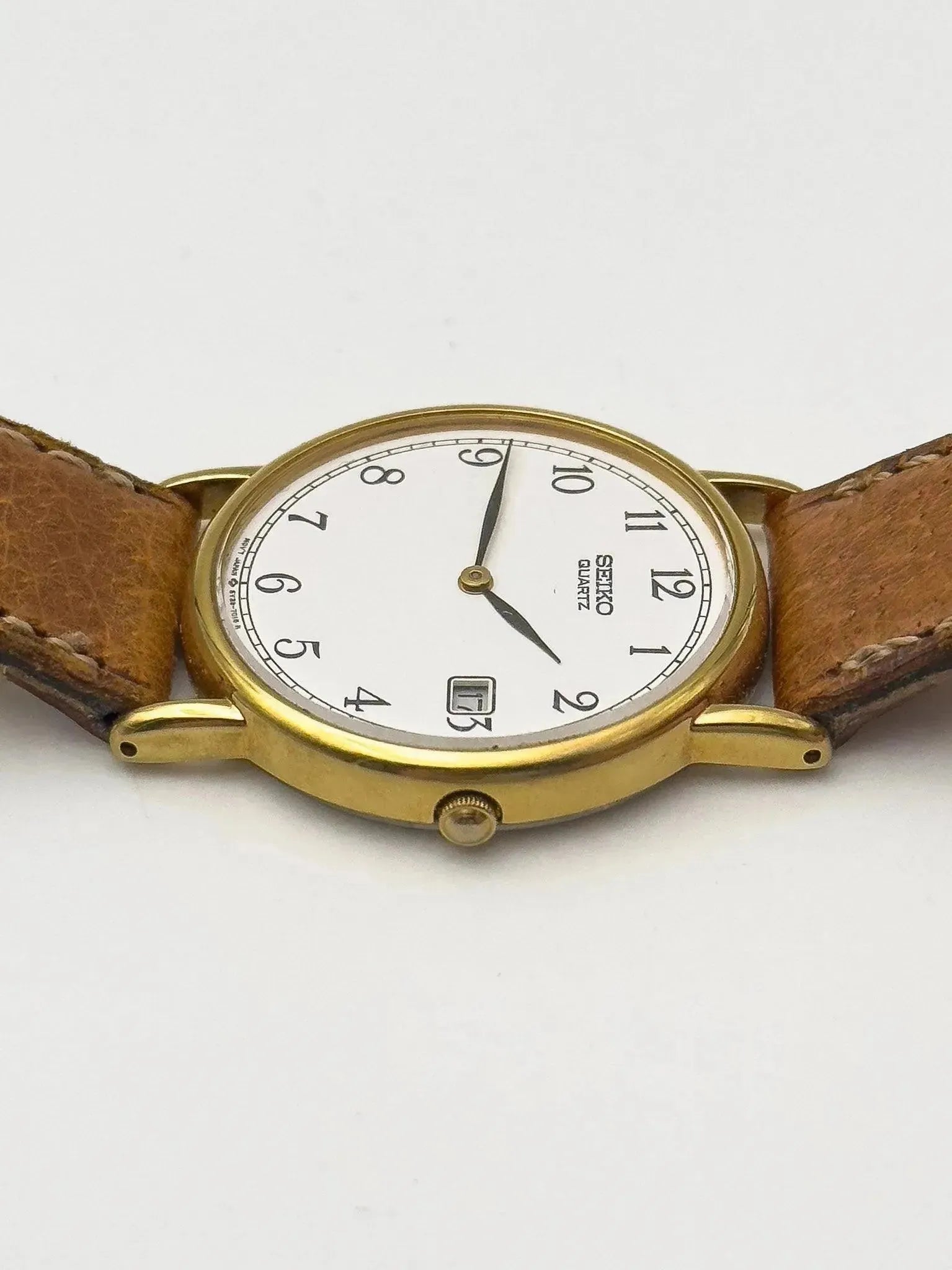 Seiko - Gold White Dial - 1988 - Atelier Victor Paris - Vintage Watch Shop Dubai
