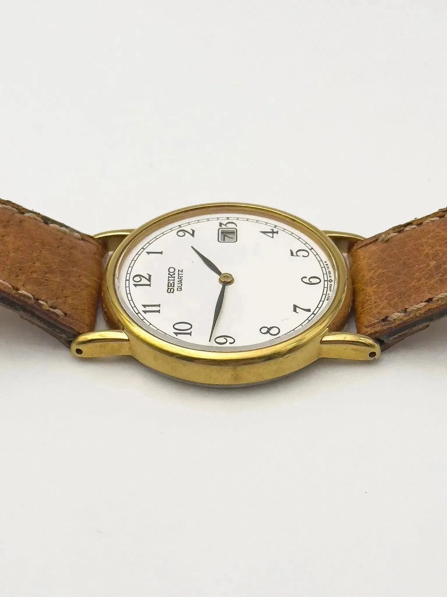 Seiko - Gold White Dial - 1988 - Atelier Victor Paris - Vintage Watch Shop Dubai