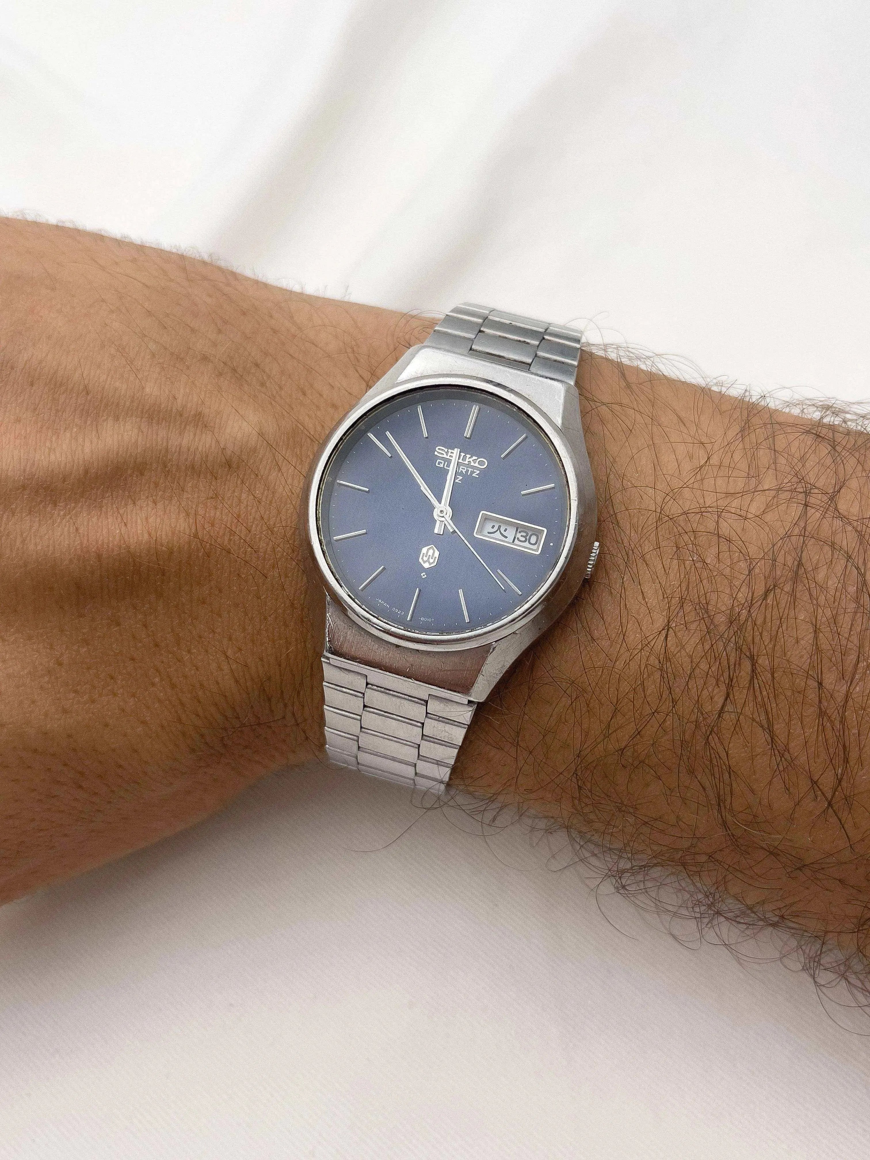 Seiko - Kanji Bleu Dial - 1974 - Atelier Victor Paris - Vintage Watch Shop Dubai