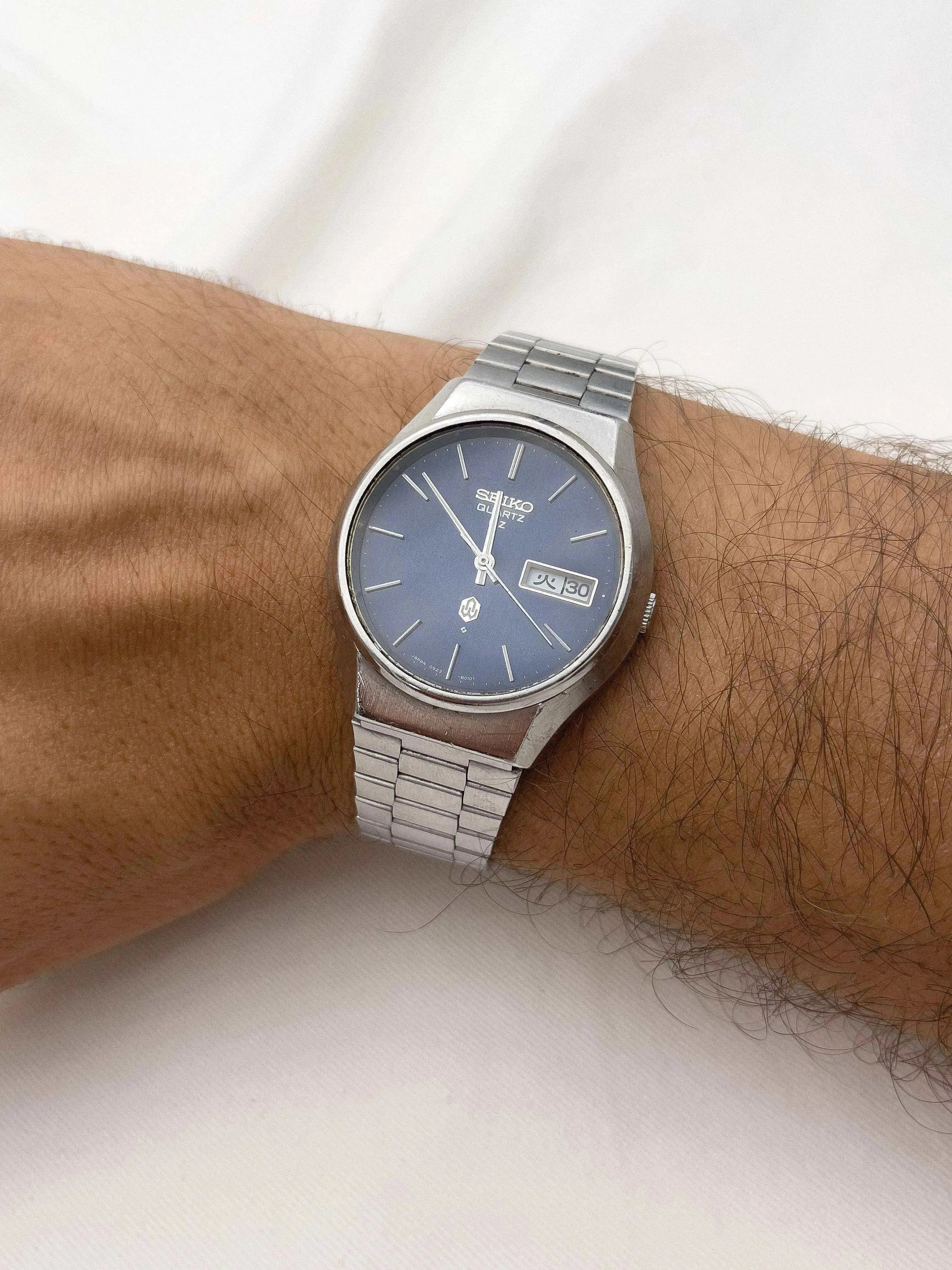 Seiko - Kanji Bleu Dial - 1974 - Atelier Victor - Vintage  Shop