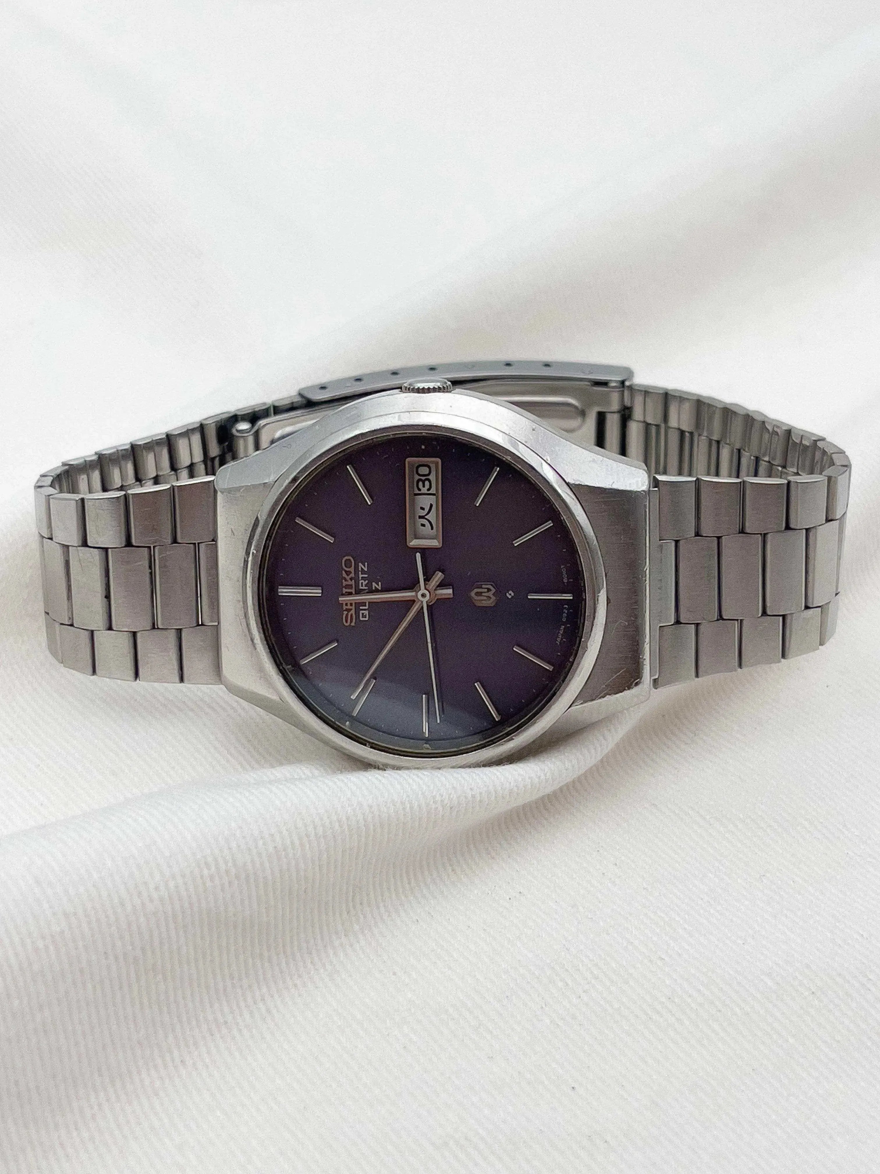 Seiko - Kanji Bleu Dial - 1974 - Atelier Victor - Vintage  Shop