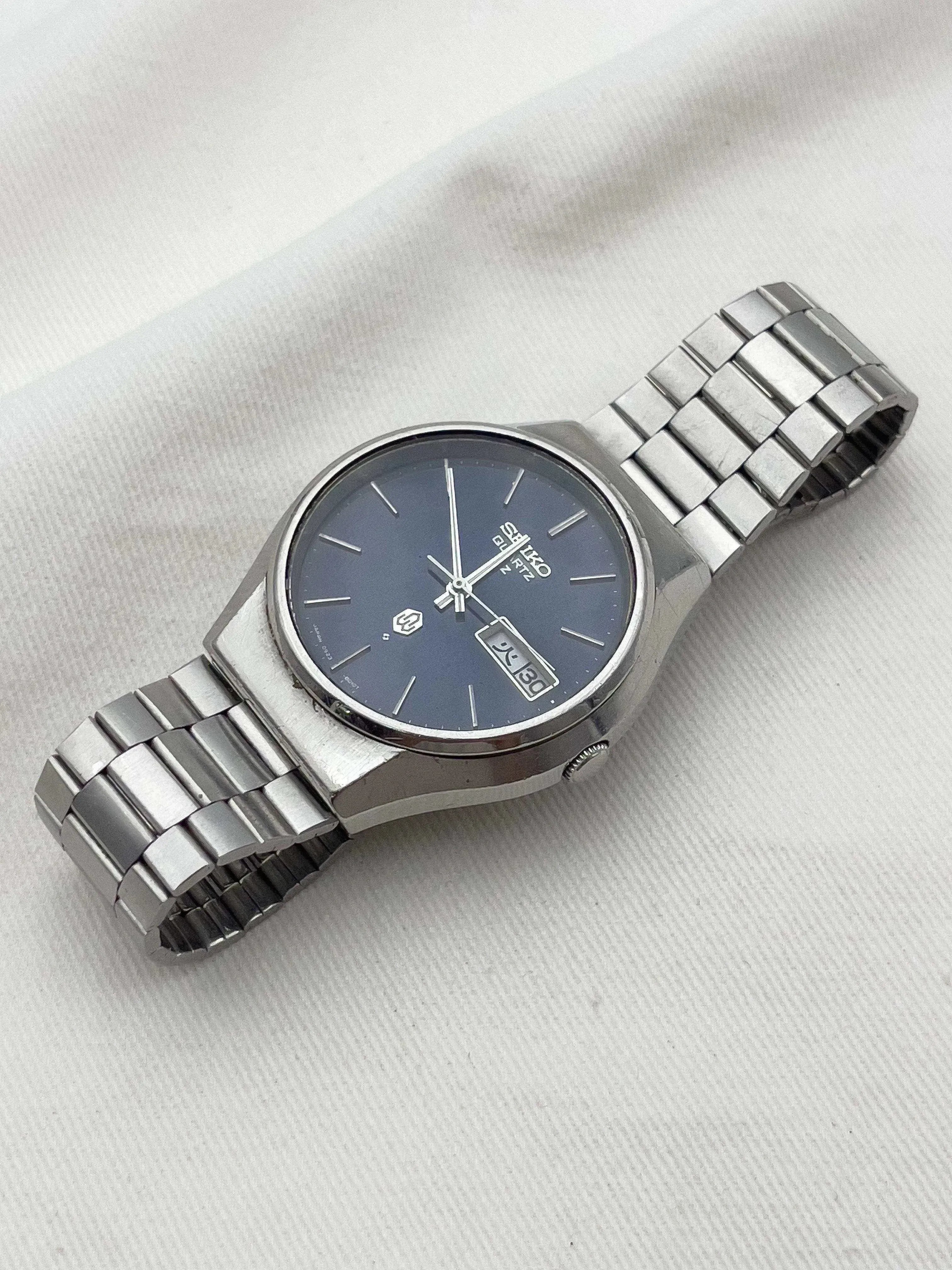 Seiko - Kanji Daydate Cadran Bleu - 1974 - Atelier Victor