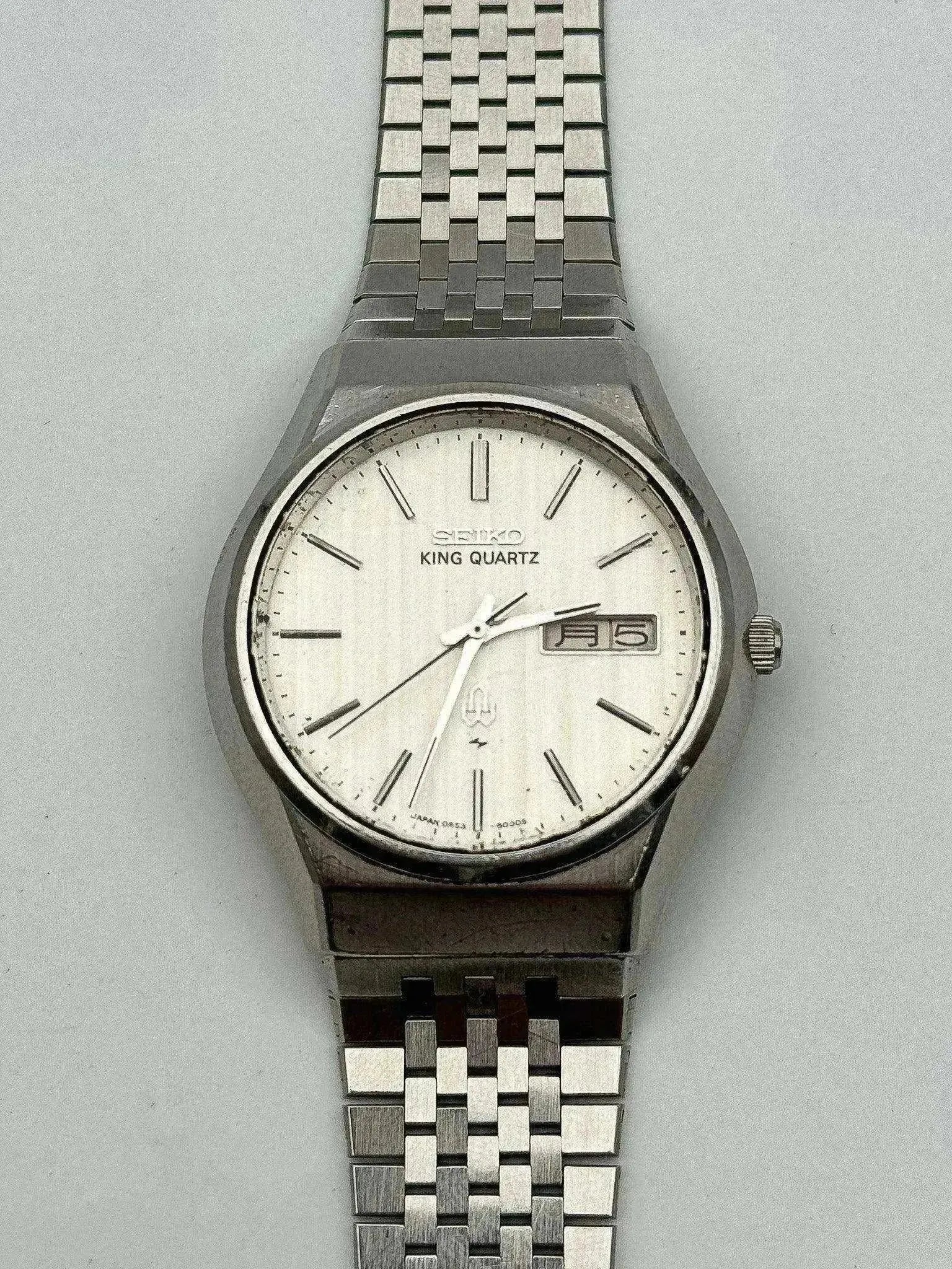 Seiko - King Blanc Tapissé - 1976 - Atelier Victor