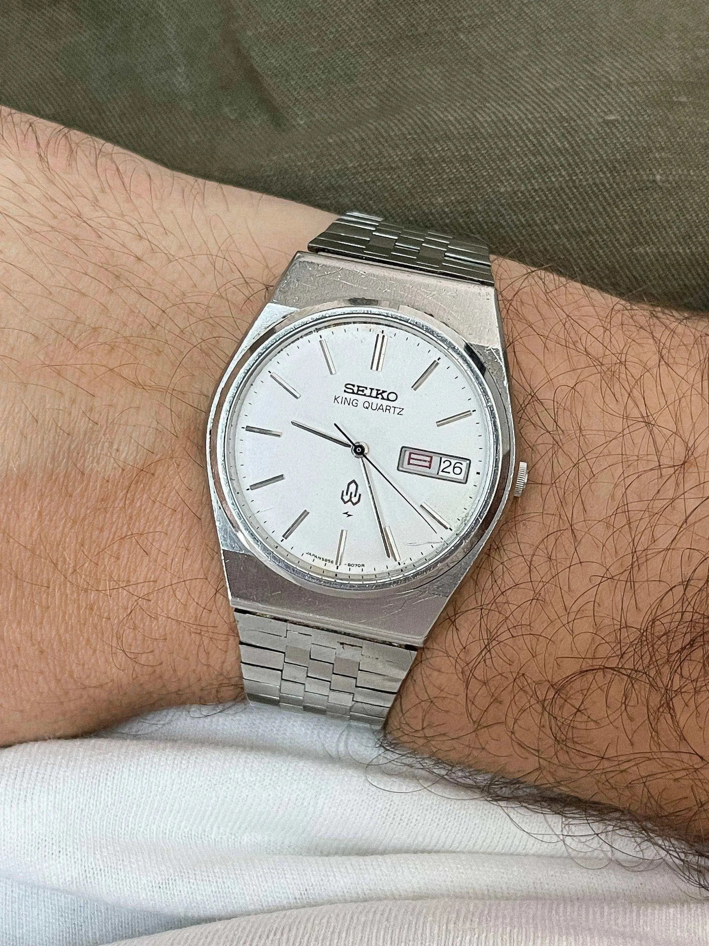 Seiko - King Quartz - 1979 - Atelier Victor Paris - Vintage Watch Shop Dubai