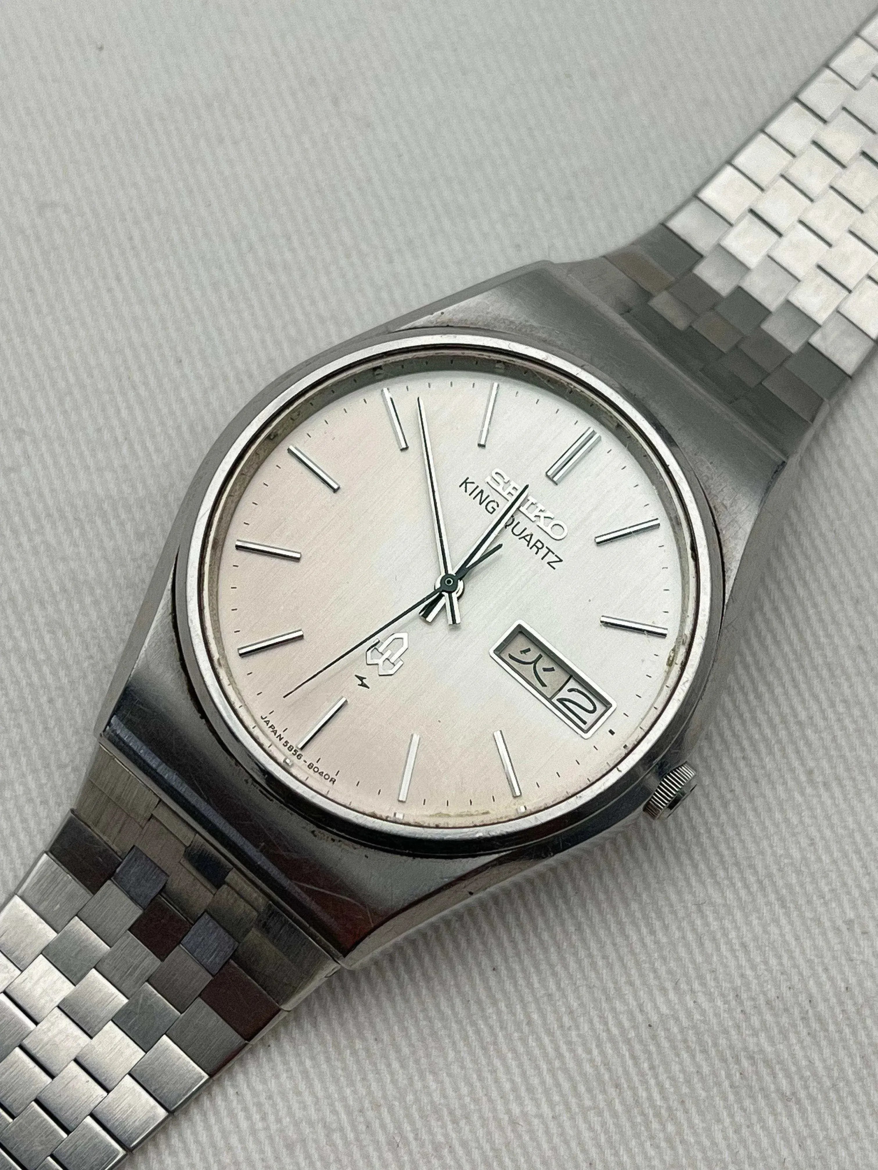 Seiko - King Quartz Daydate Kanji- 1977 - Atelier Victor