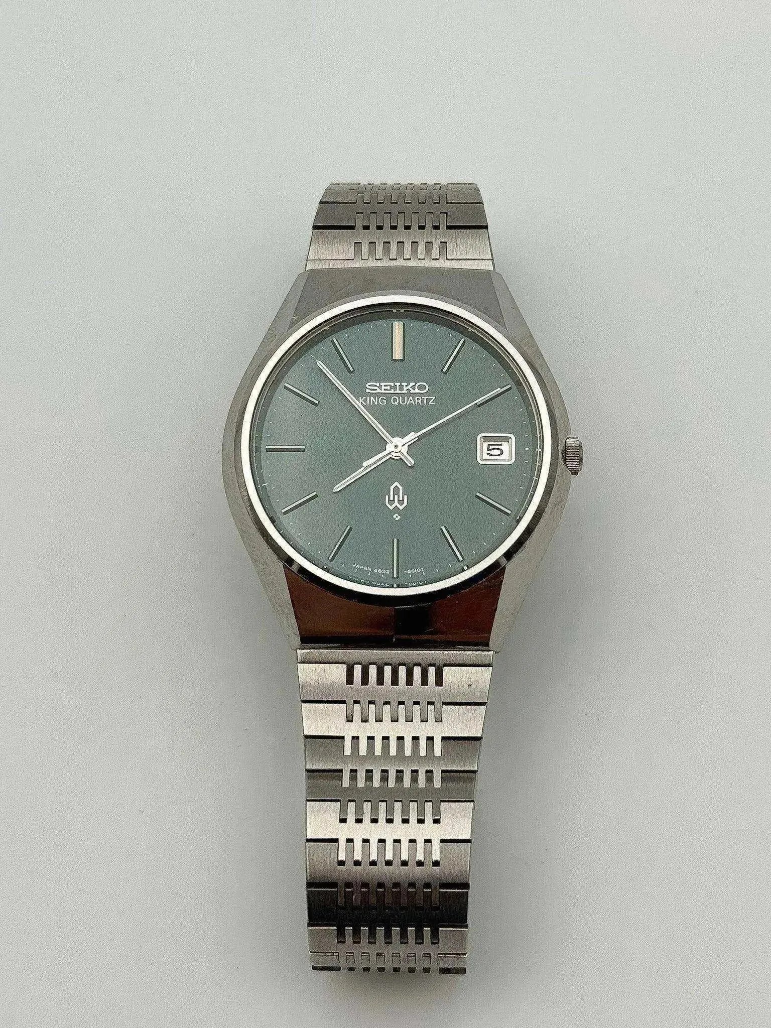 Seiko - King Quartz Gris Vert - 1975 - Atelier Victor