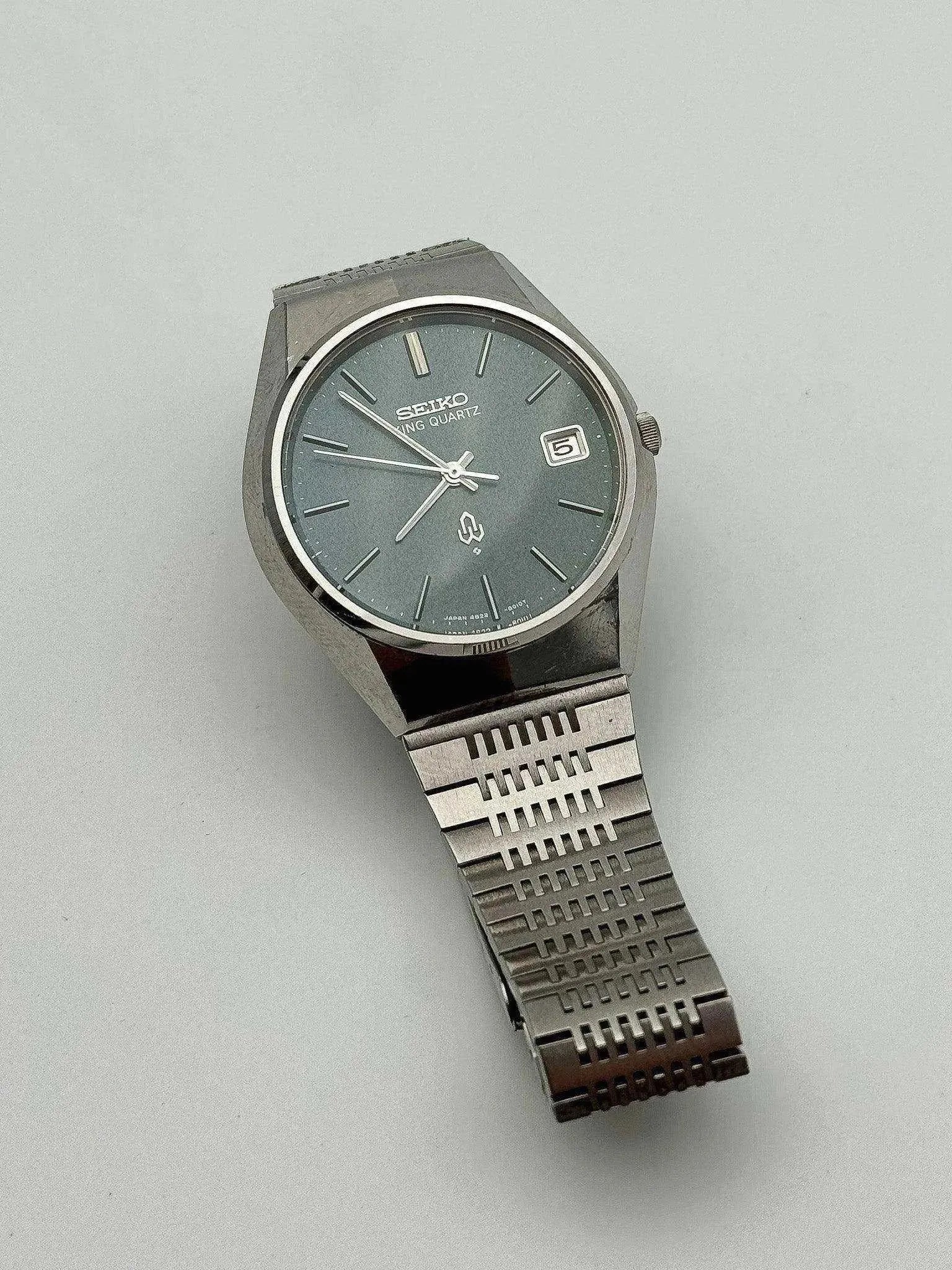 Seiko - King Quartz Gris Vert - 1975 - Atelier Victor - Vintage  Shop