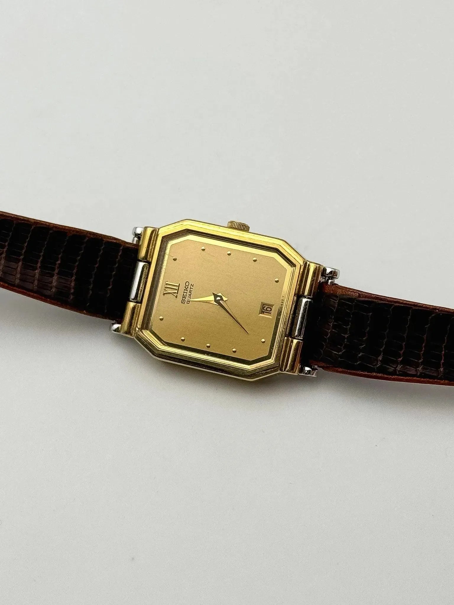 Seiko - Lady Tank Gold Steel - 1985 - Atelier Victor - Vintage  Shop