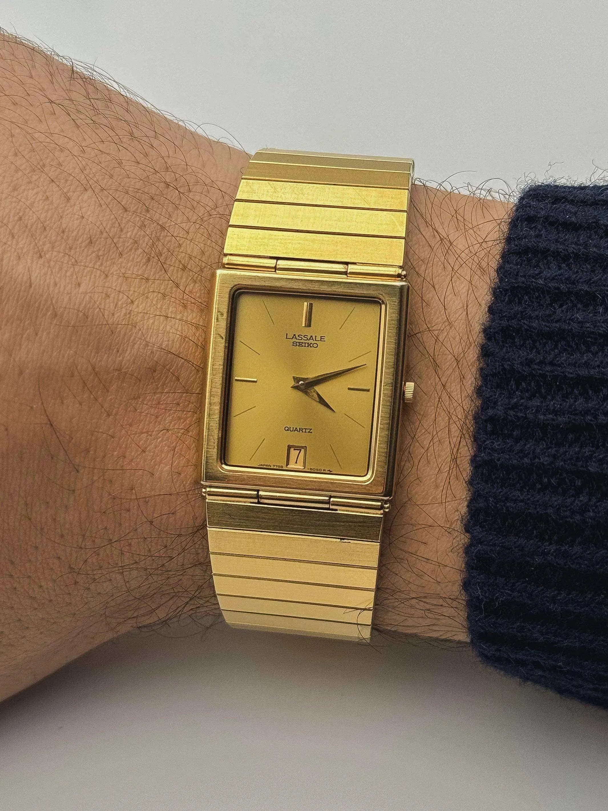 Seiko - Lassale Gold Strap - 1984 - Atelier Victor Paris - Vintage Watch Shop Dubai