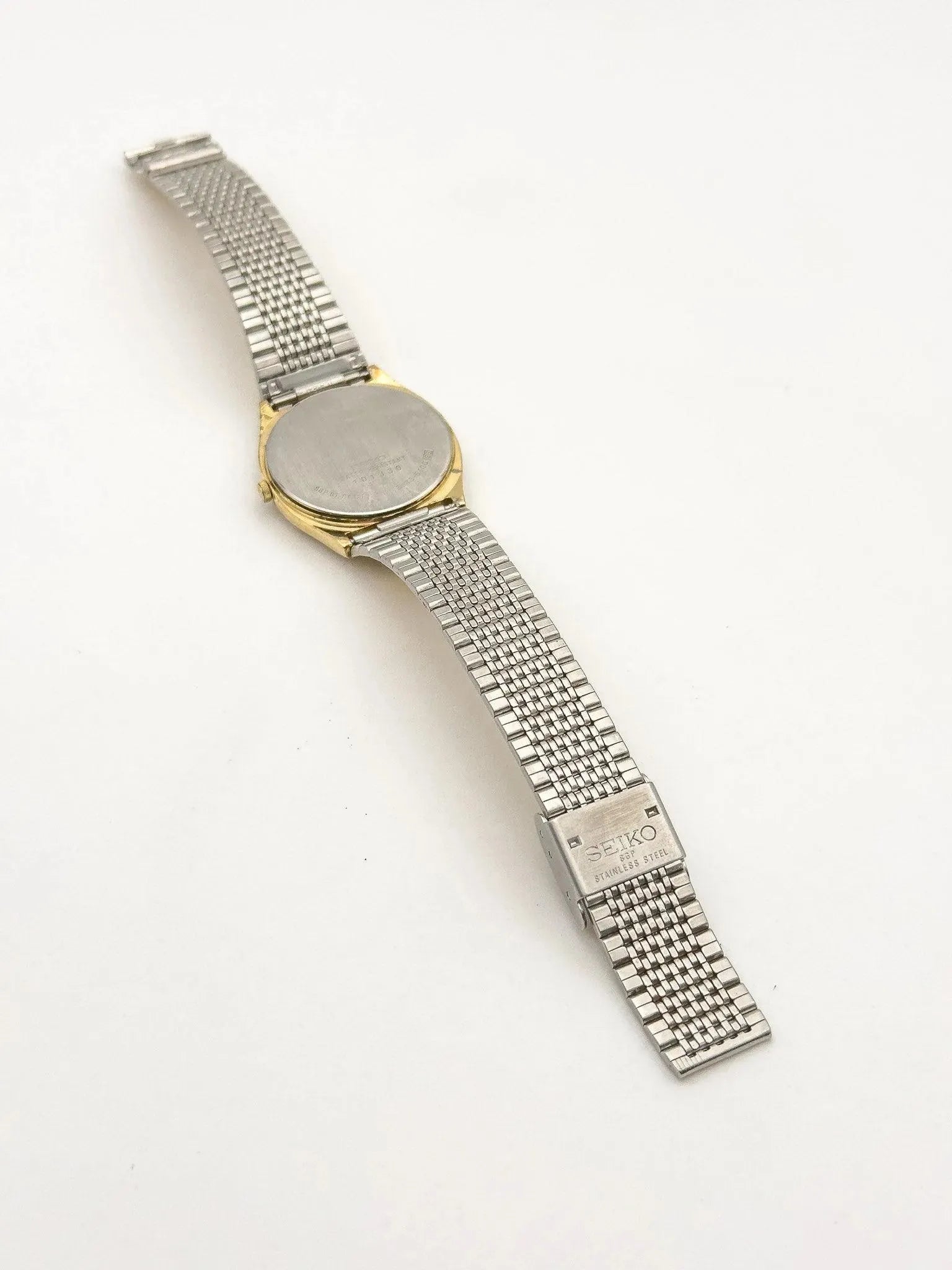 Seiko - Linen Dial Gold - 1981 - Atelier Victor Paris - Vintage Watch Shop Dubai
