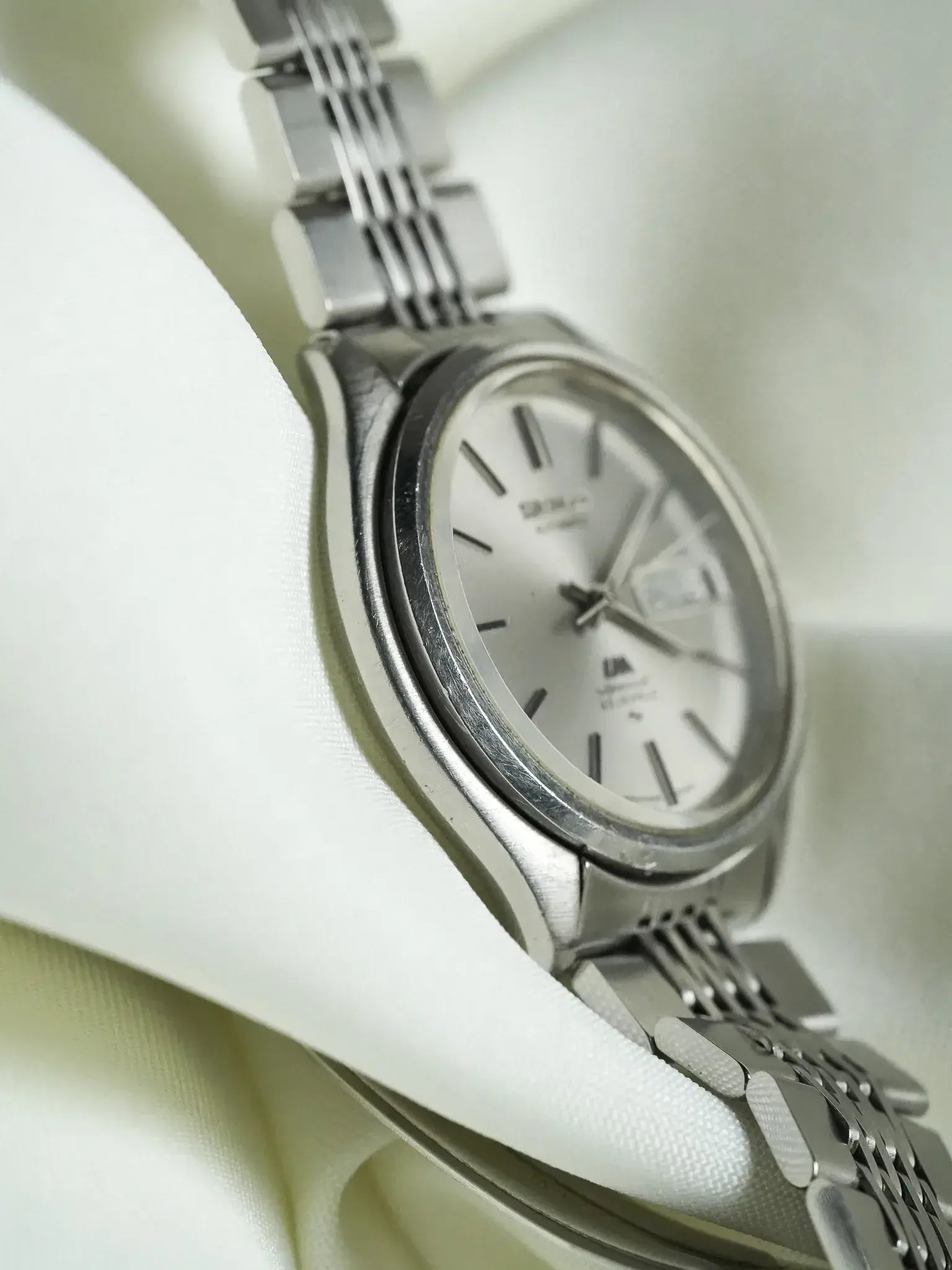 稼働】71年製 SEIKO LORD MATIC 自動巻き デイデイト メンズ SEIKO