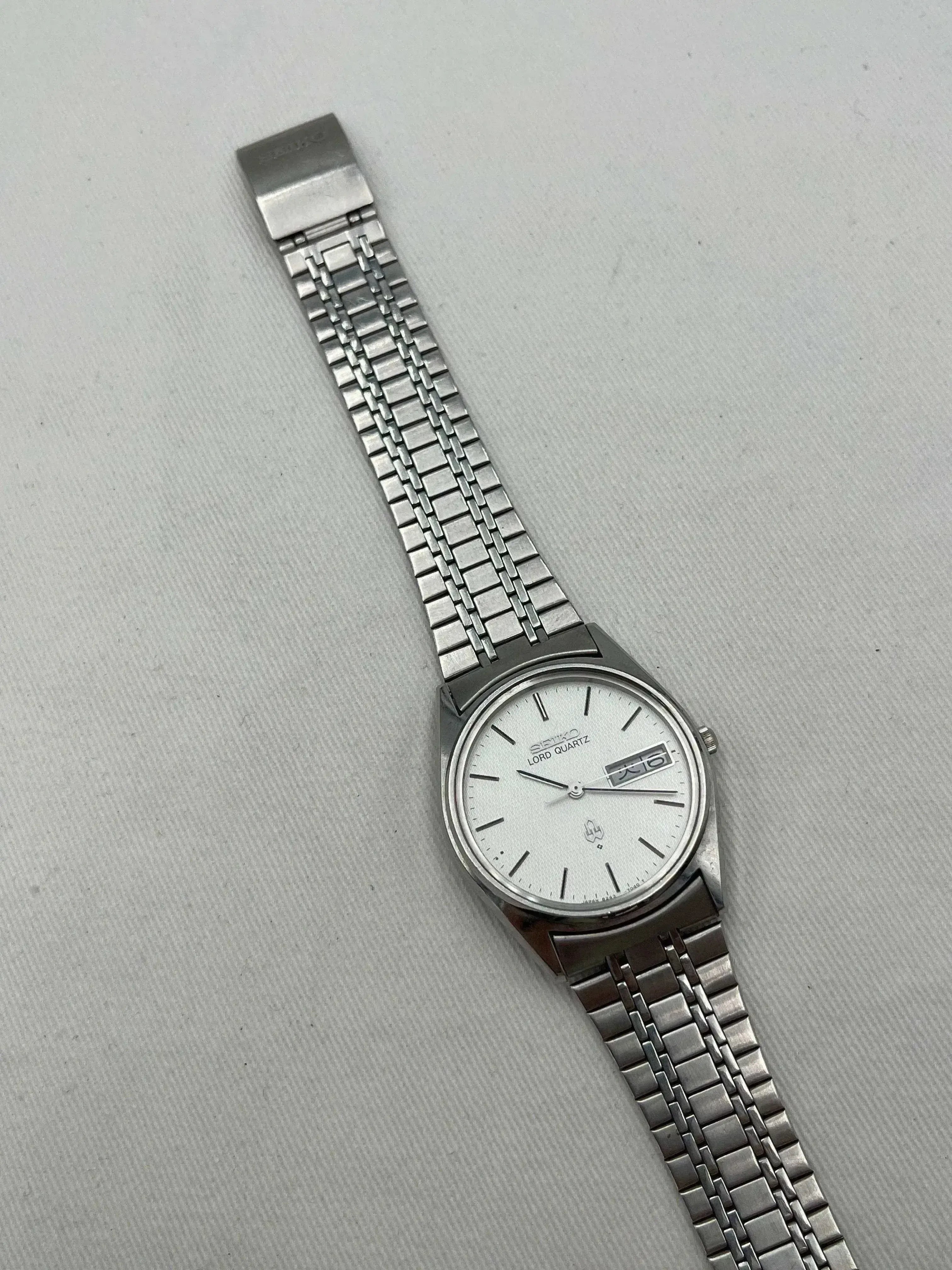 Seiko - Lord Quartz Daydate steel Kanji - 1979 - Atelier Victor