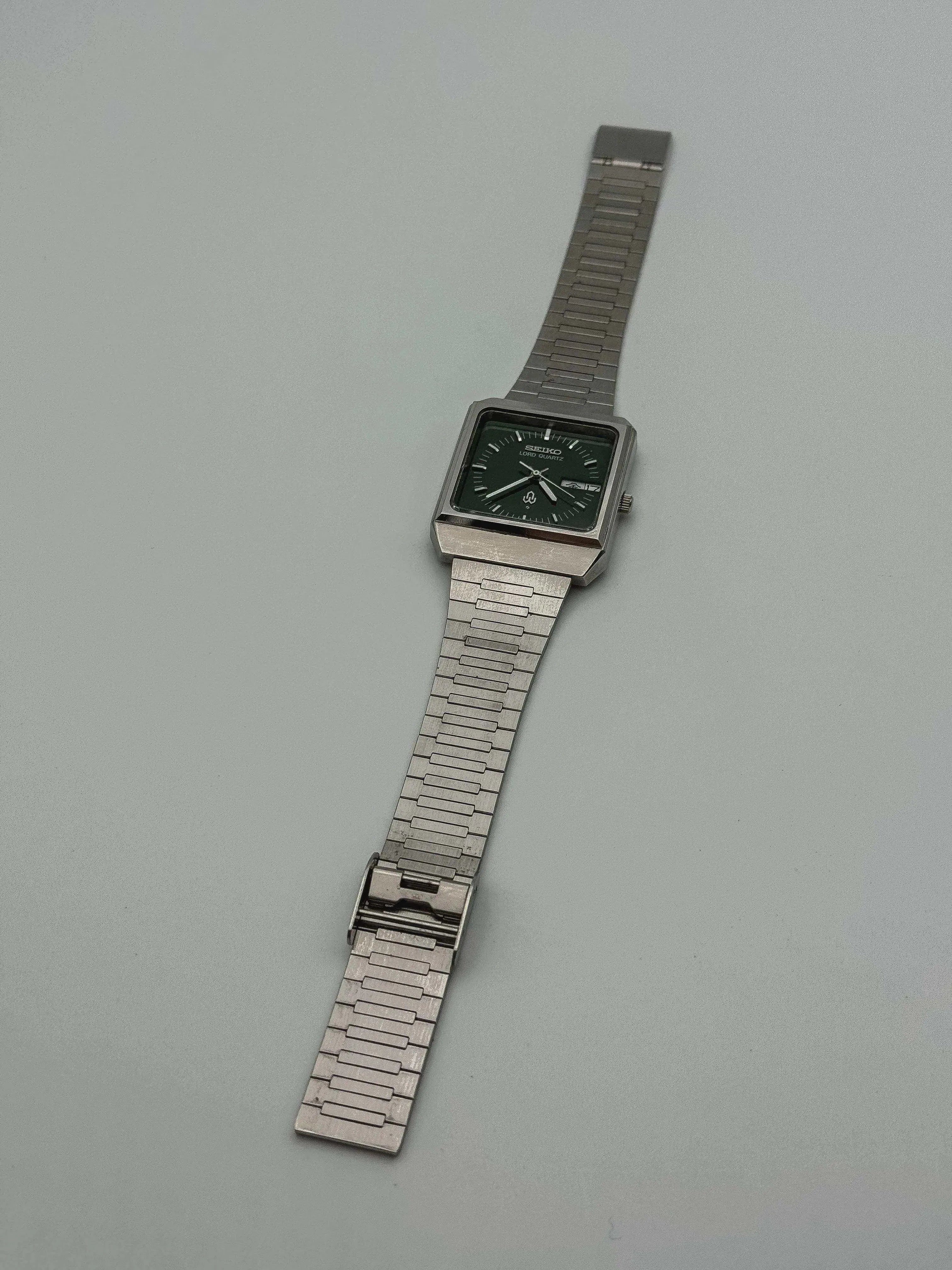 Seiko - Lord Quartz Green Square - 1978 - Atelier Victor - Vintage  Shop