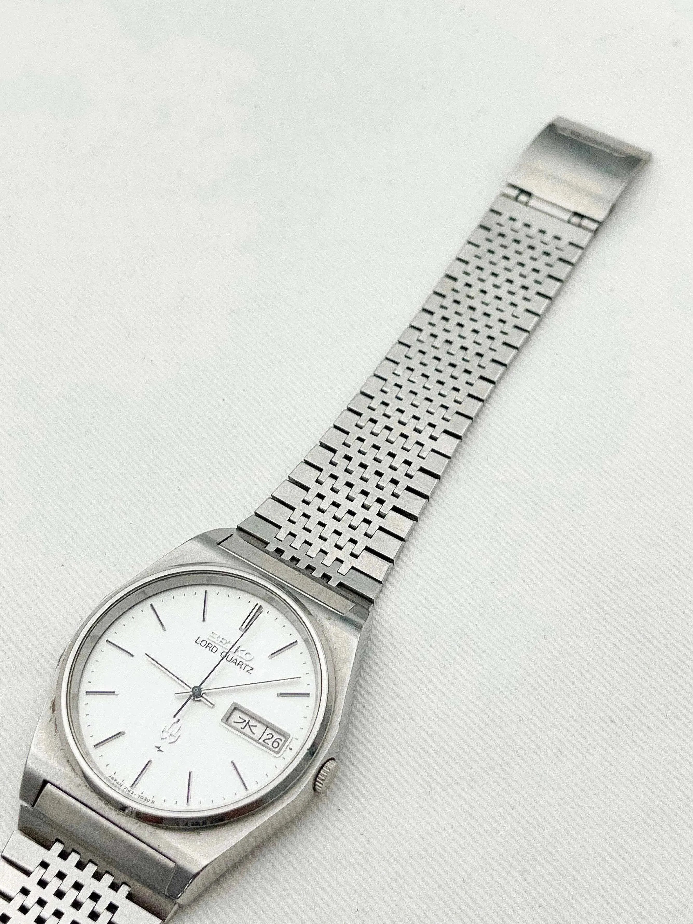 Seiko Lord Quartz - Grey Dial - 1979 - Atelier Victor Paris - Vintage Watch Shop Dubai