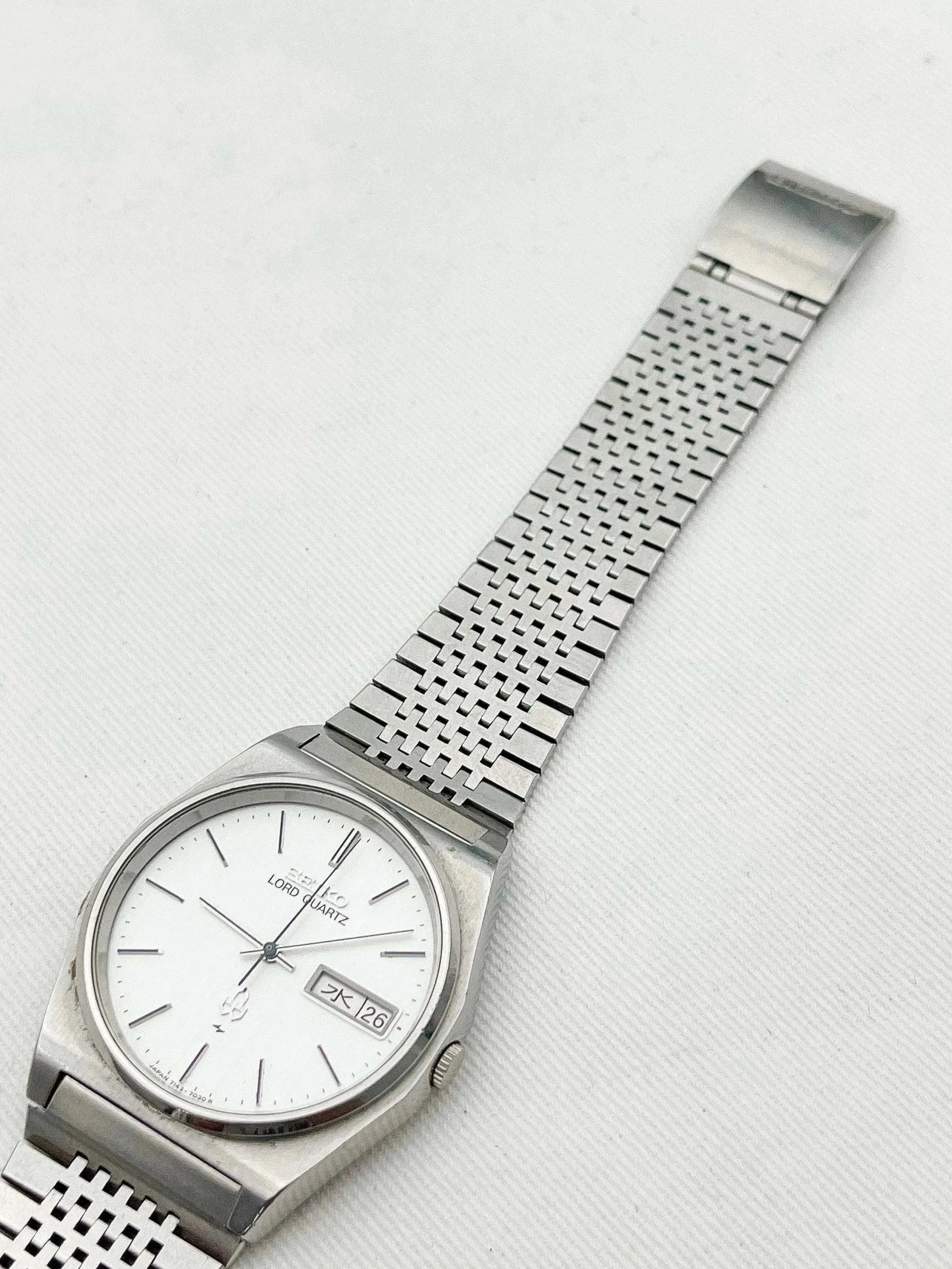 Seiko Lord Quartz - Grey Dial - 1979 - Atelier Victor - Vintage  Shop