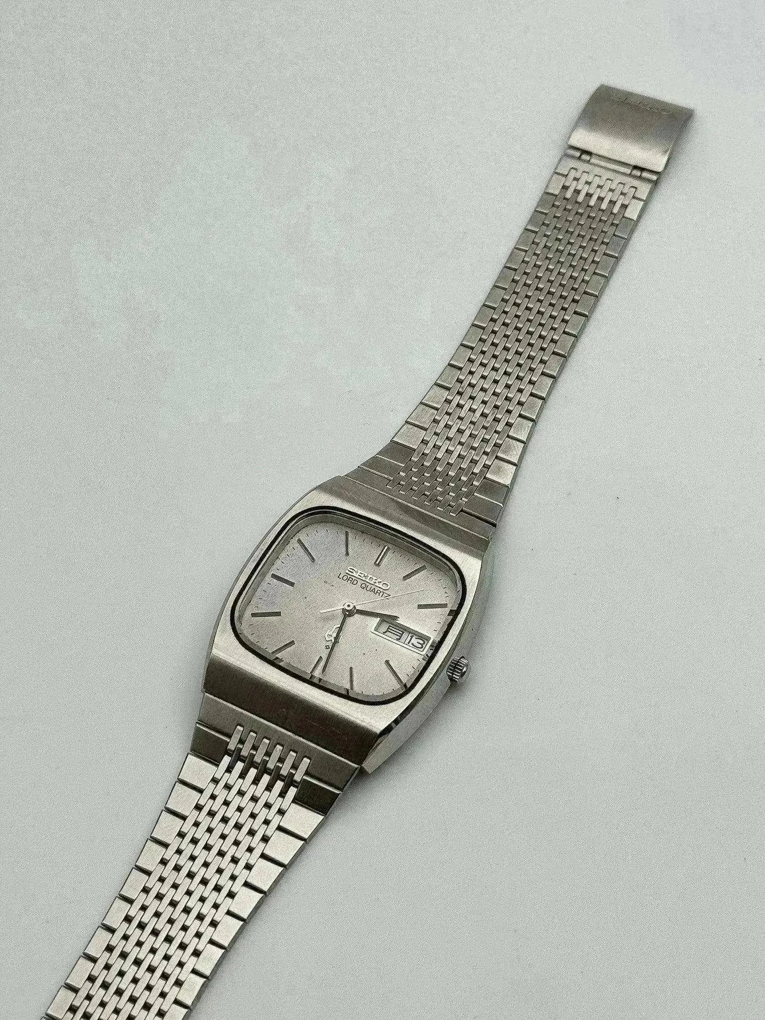 70s〜 Vintage Seiko SGP Quartz スクエア 腕時計 Seiko - Lord Quartz Square Kanji - 1979 - Atelier Victor